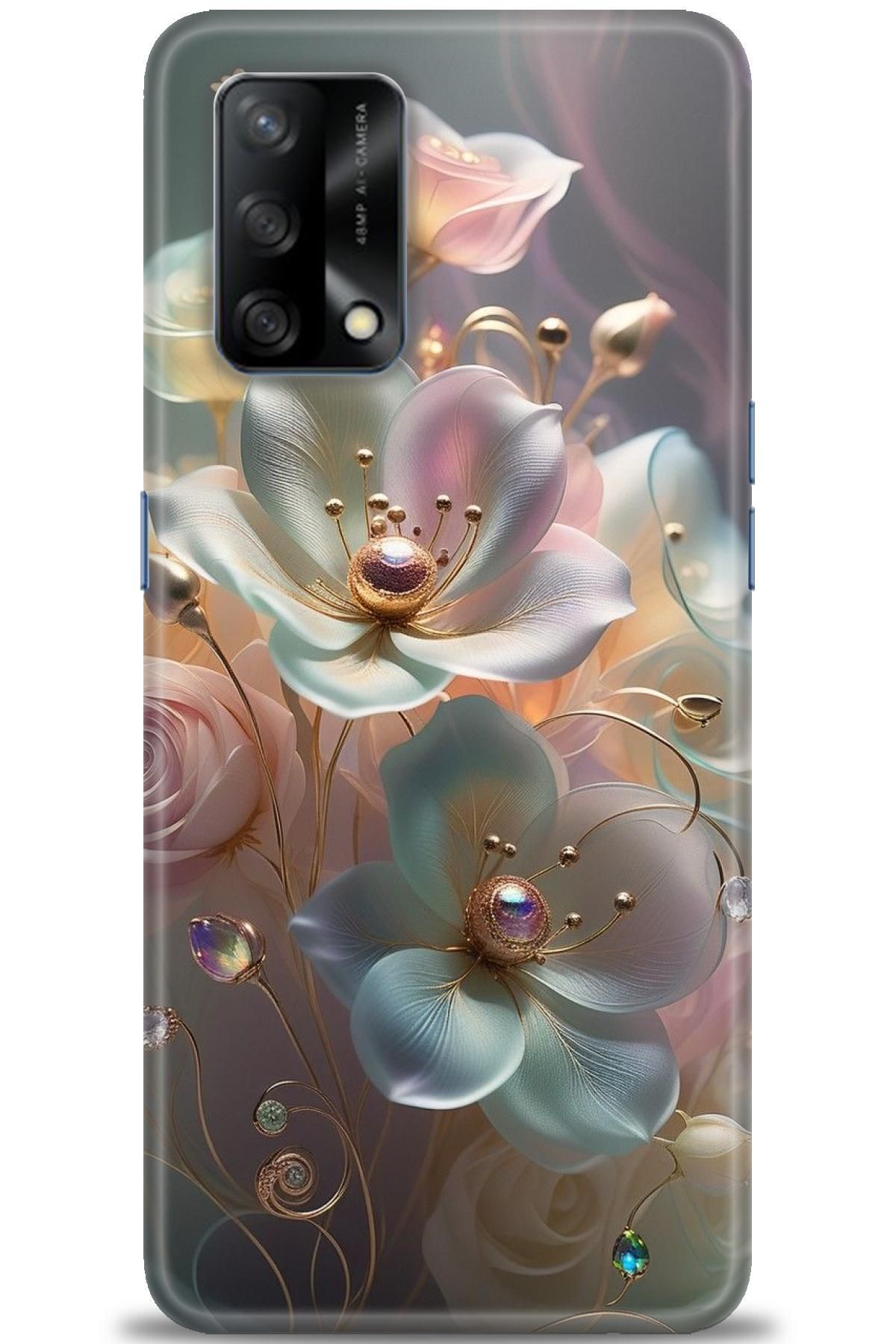 OPPO A74 İle Uyumlu HD Baskılı Desenli Silikon Kılıf - 2237
