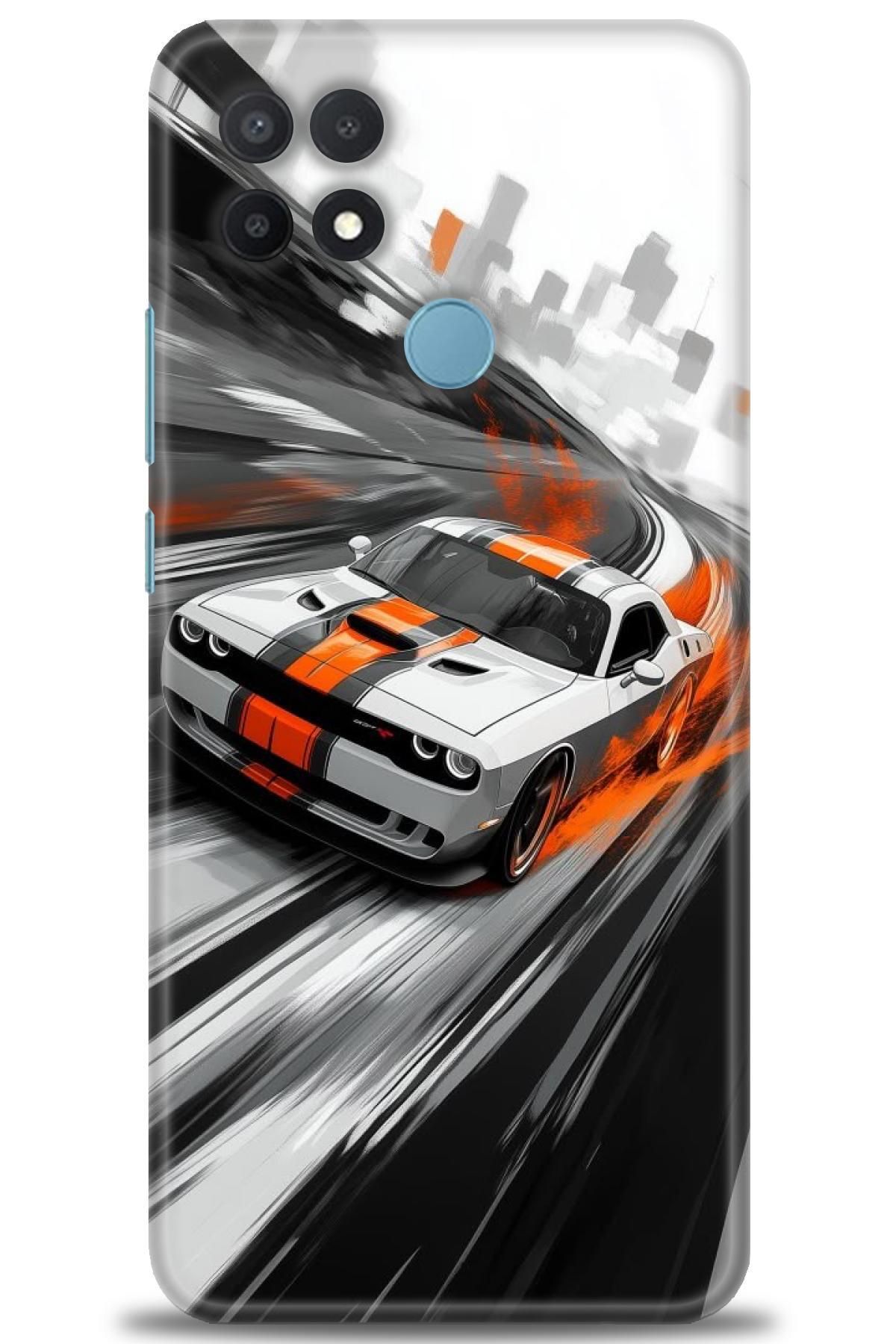 OPPO A15 / A15S İle Uyumlu HD Baskılı Desenli Silikon Kılıf - 2823