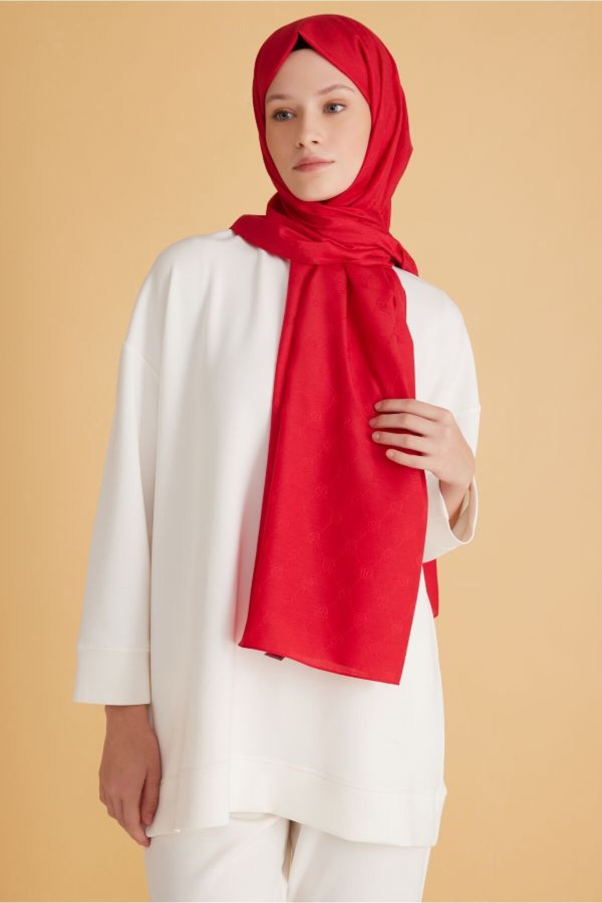 Belli Fresh Monogram Şal-3