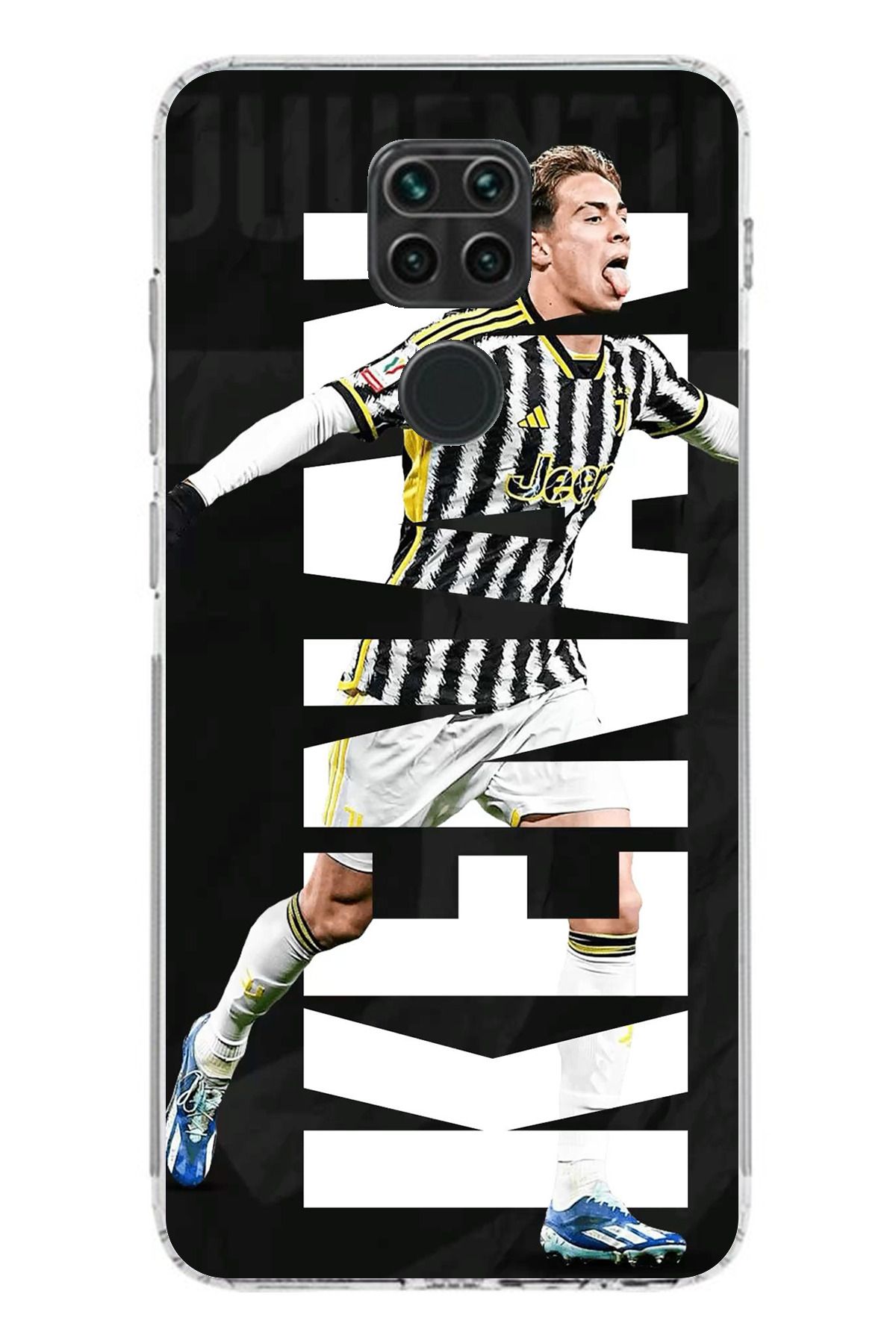 TechTree Redmi Note 9 Uyumlu Kenan Yıldız Sevinç Şeffaf Silikon Kılıf