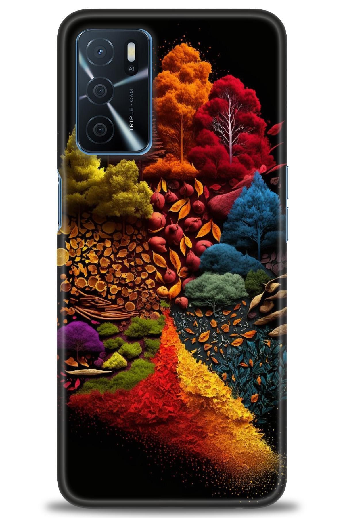 OPPO A16 / A55 İle Uyumlu HD Baskılı Silikon Kılıf / ÖzelSeri Oppo - 2908