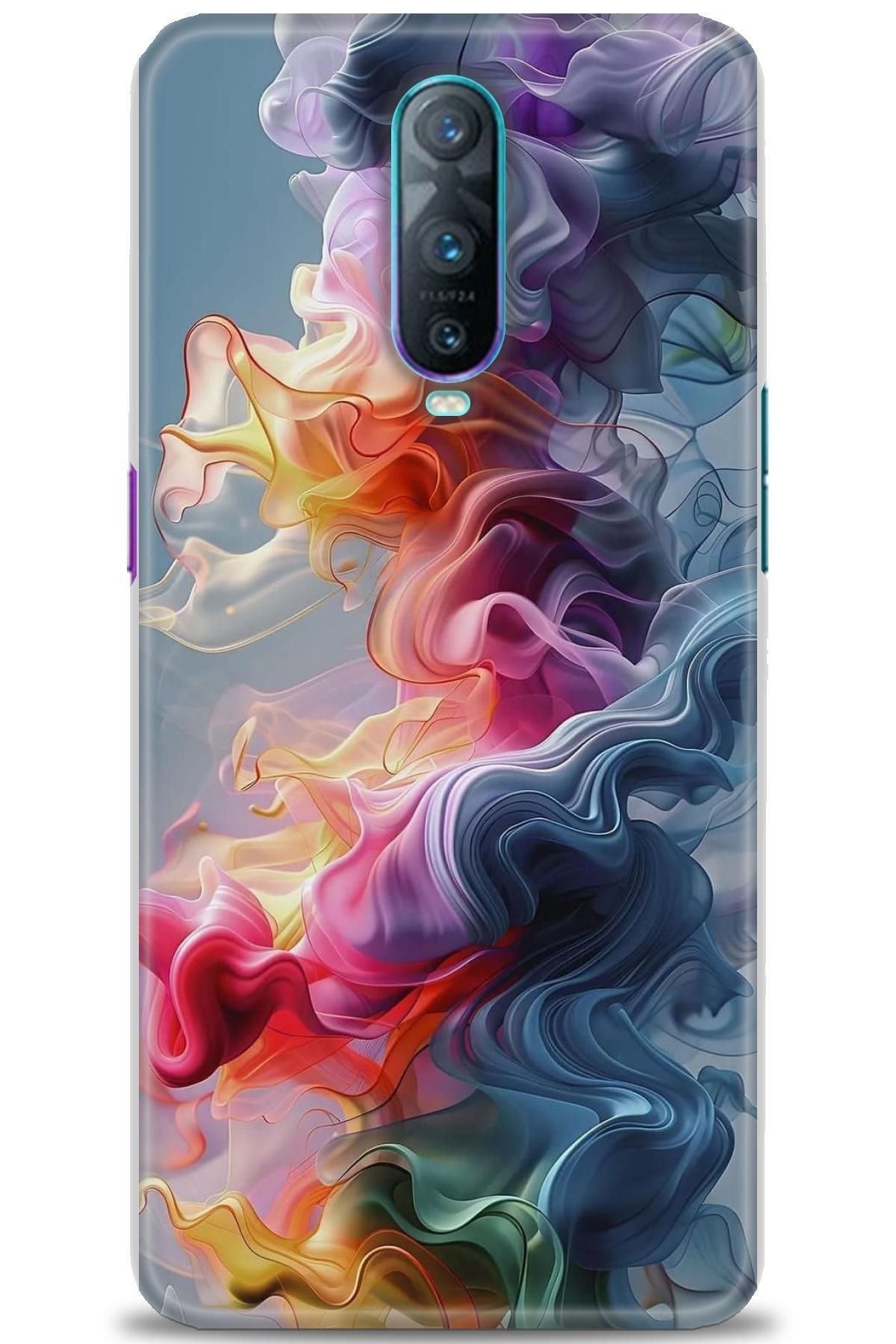 OPPO RX17 Pro İle Uyumlu HD Baskılı Desenli Silikon Kılıf - 2011