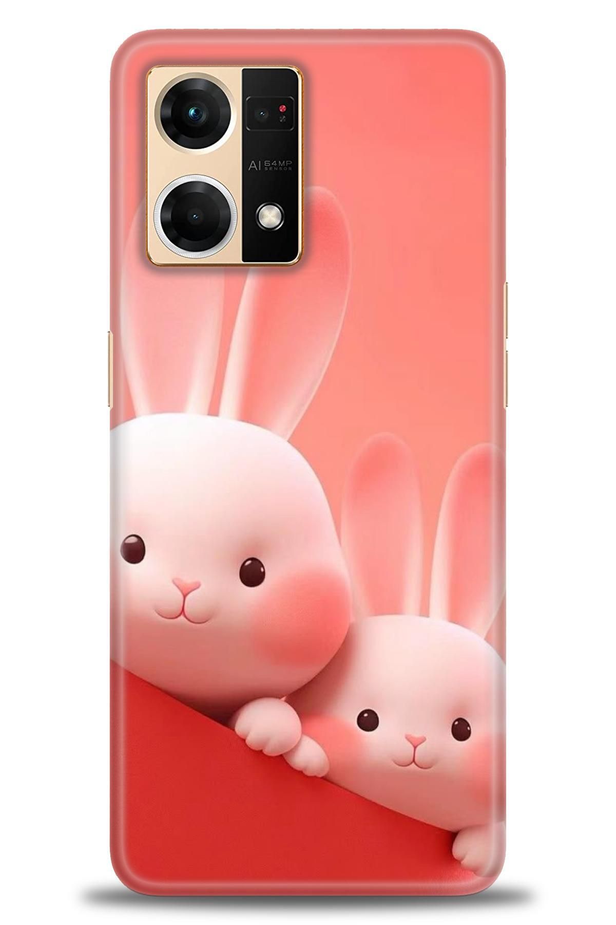 OPPO Reno 7 İle Uyumlu HD Baskılı Desenli Silikon Kılıf - 2121