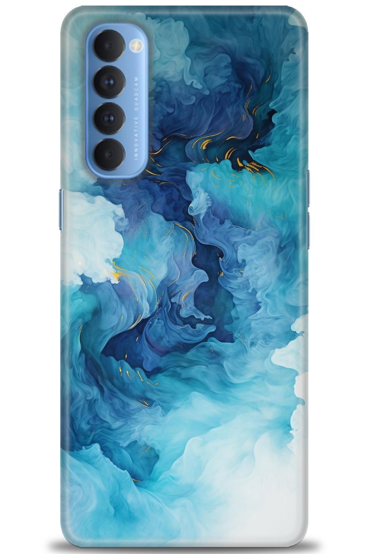 OPPO Reno 4 Pro İle Uyumlu HD Baskılı Desenli Silikon Kılıf - 2326