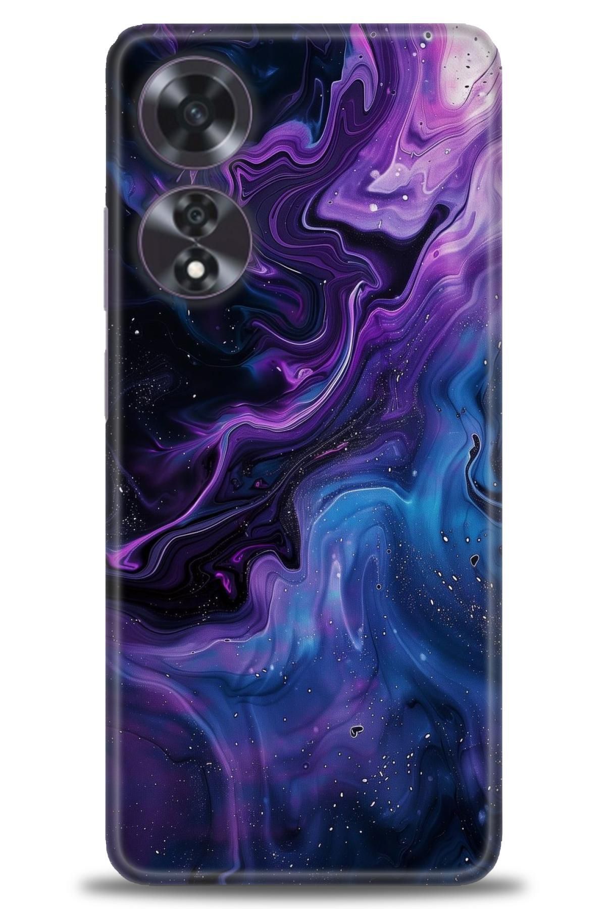 OPPO A60 İle Uyumlu HD Baskılı Desenli Silikon Kılıf - 2387