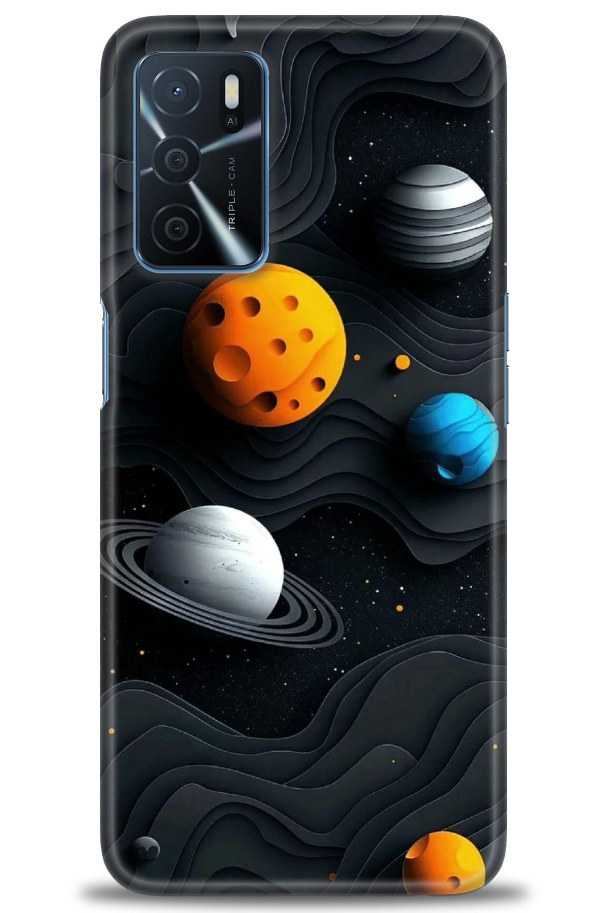 OPPO A16 / A55 İle Uyumlu HD Baskılı Desenli Silikon Kılıf - 2899