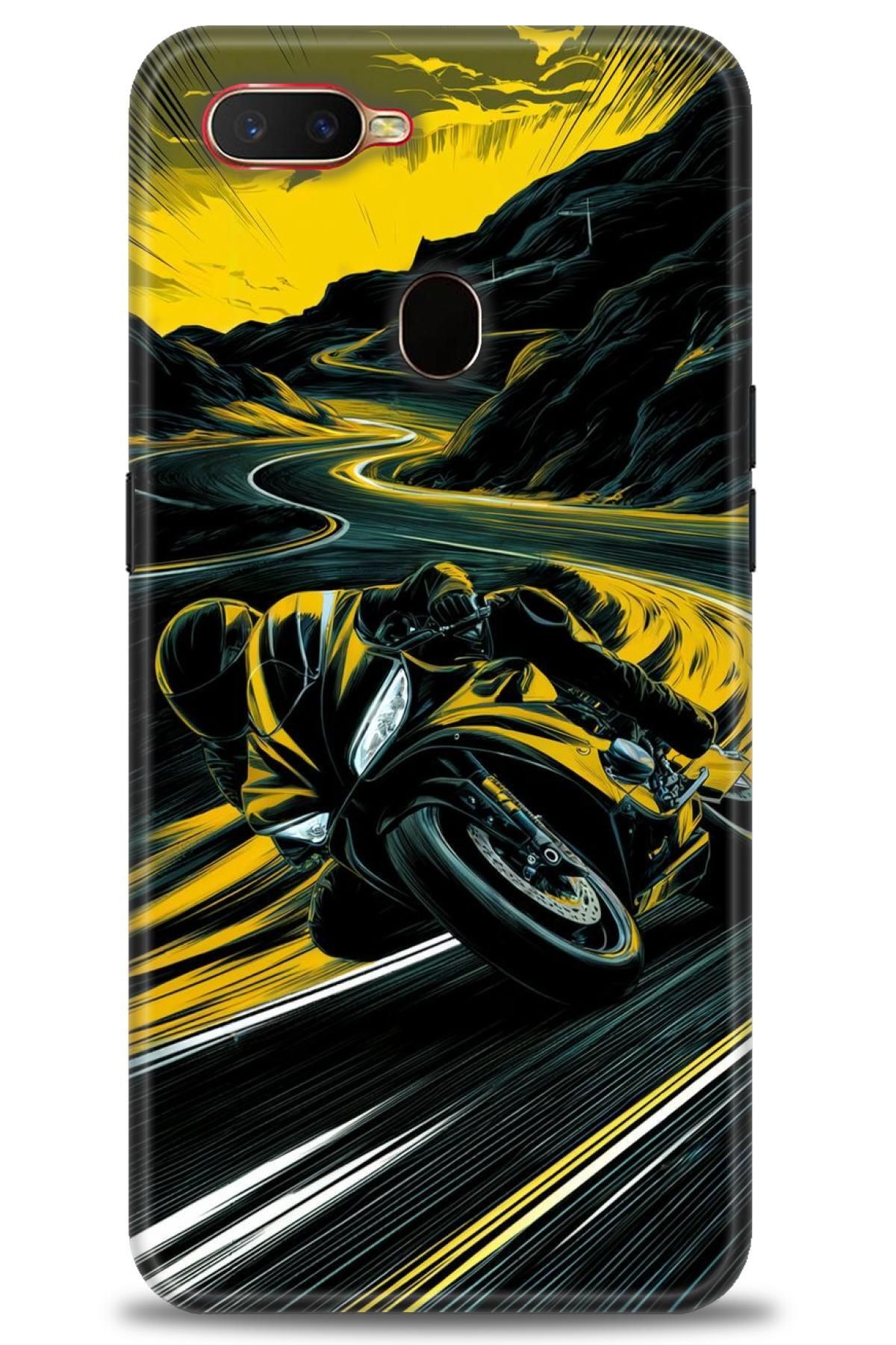 OPPO A12 İle Uyumlu HD Baskılı Desenli Silikon Kılıf - 2810