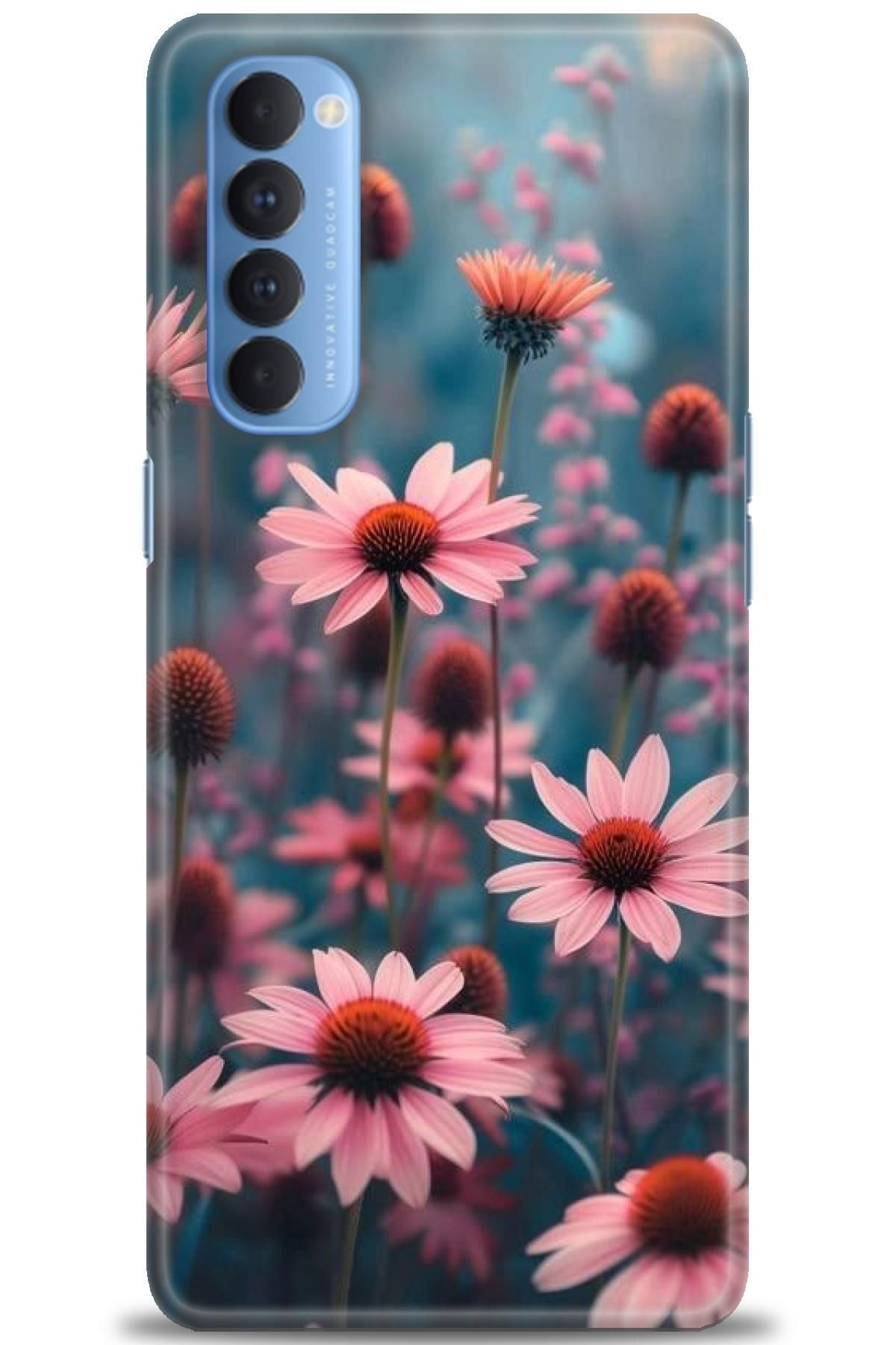 OPPO Reno 4 Pro İle Uyumlu HD Baskılı Desenli Silikon Kılıf - 2992