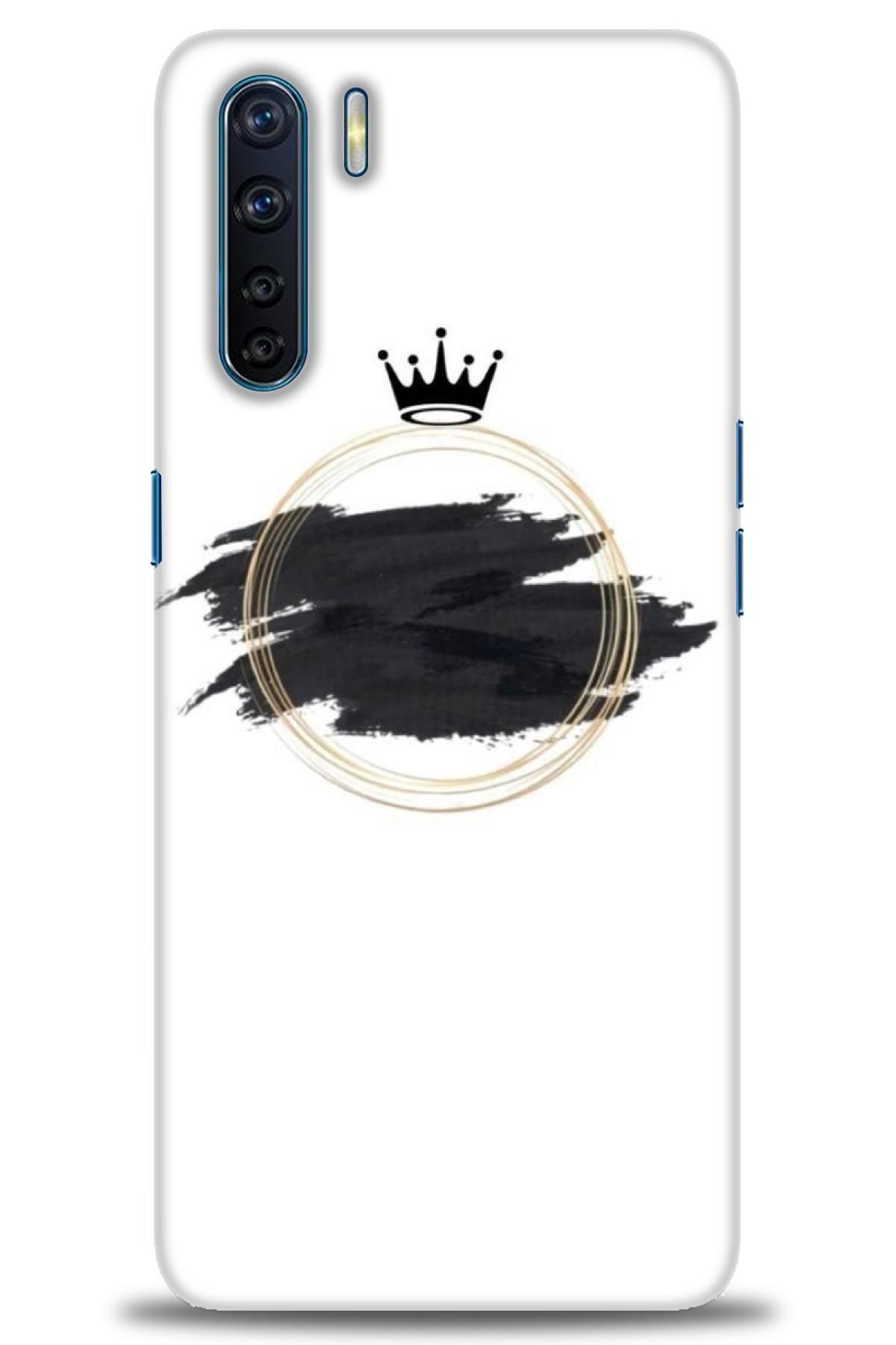 OPPO A91 / Reno 3 İle Uyumlu HD Baskılı Desenli Silikon Kılıf - 2062