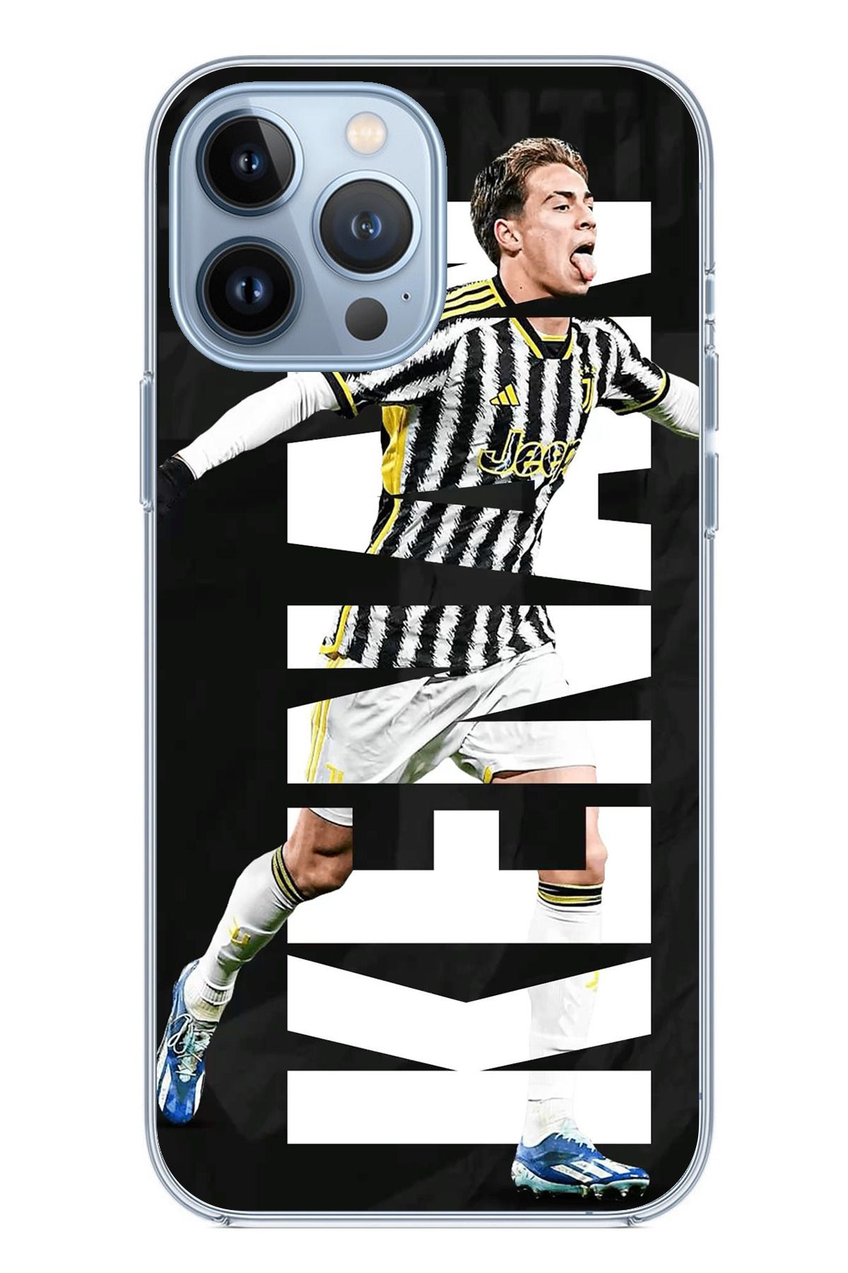 TechTree iPhone 13 PRO MAX Uyumlu Kenan Yıldız Sevinç Şeffaf Silikon Kılıf