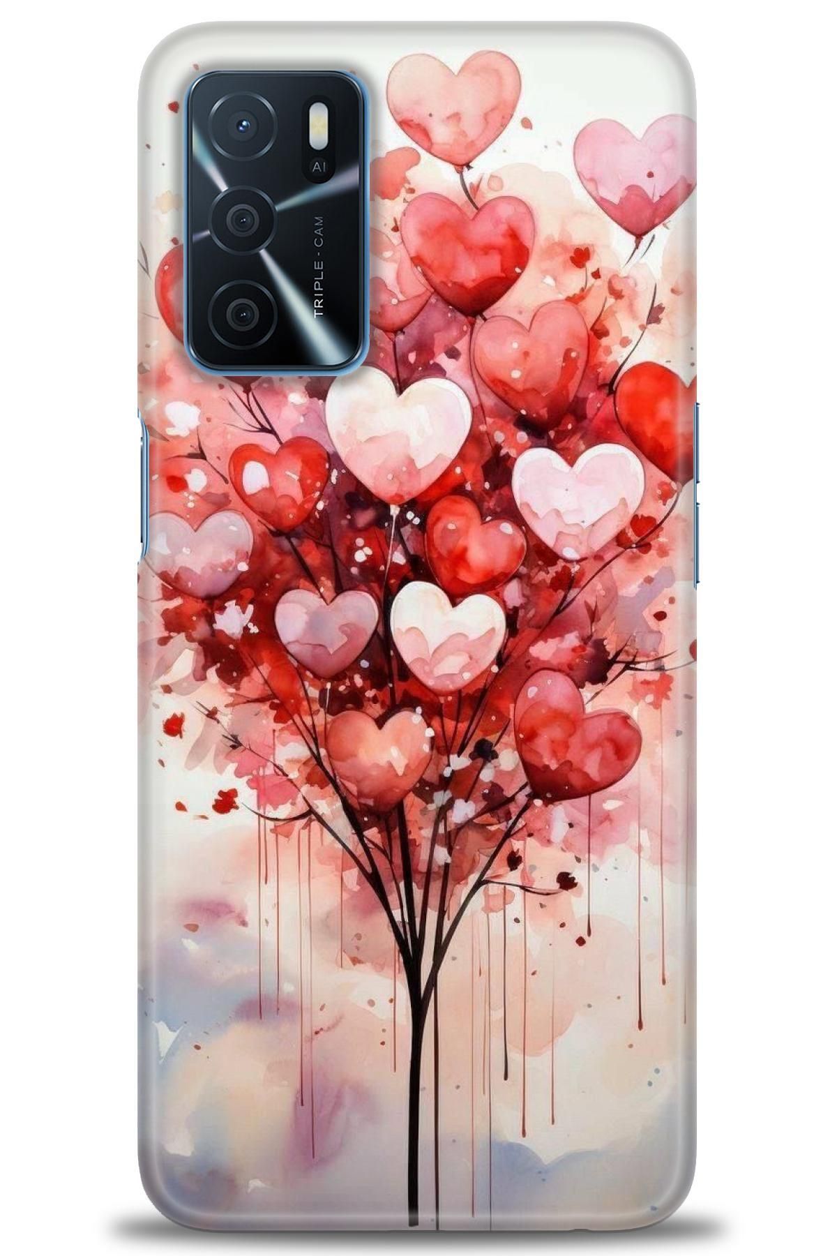 OPPO A16 / A55 İle Uyumlu HD Baskılı Desenli Silikon Kılıf - 2814