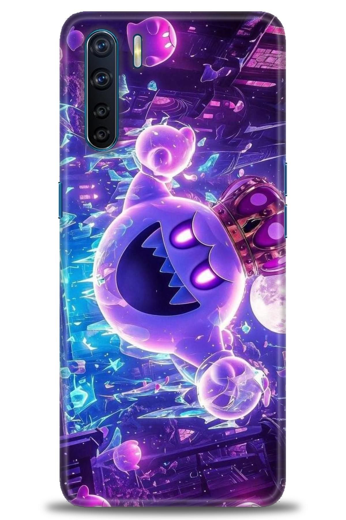 OPPO A91 / Reno 3 İle Uyumlu HD Baskılı Desenli Silikon Kılıf - 2074