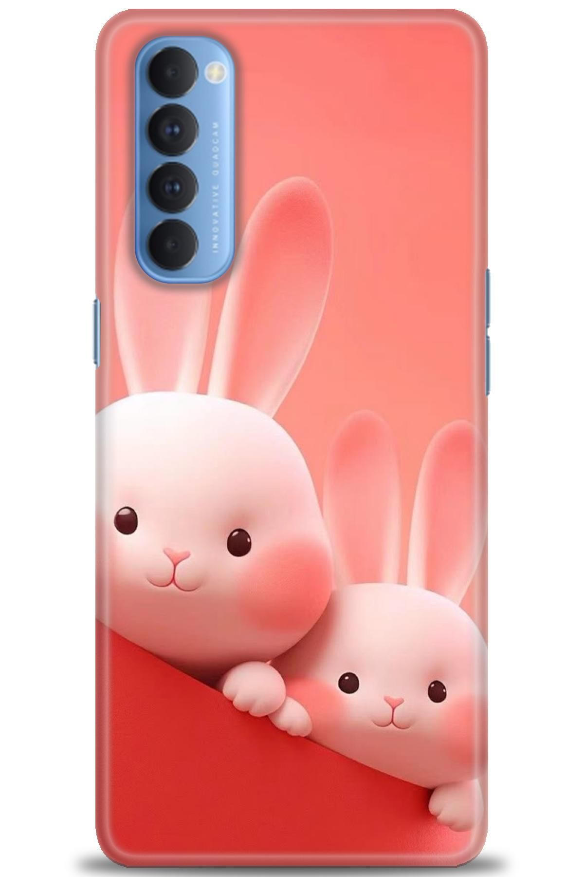 OPPO Reno 4 Pro İle Uyumlu HD Baskılı Desenli Silikon Kılıf - 2121