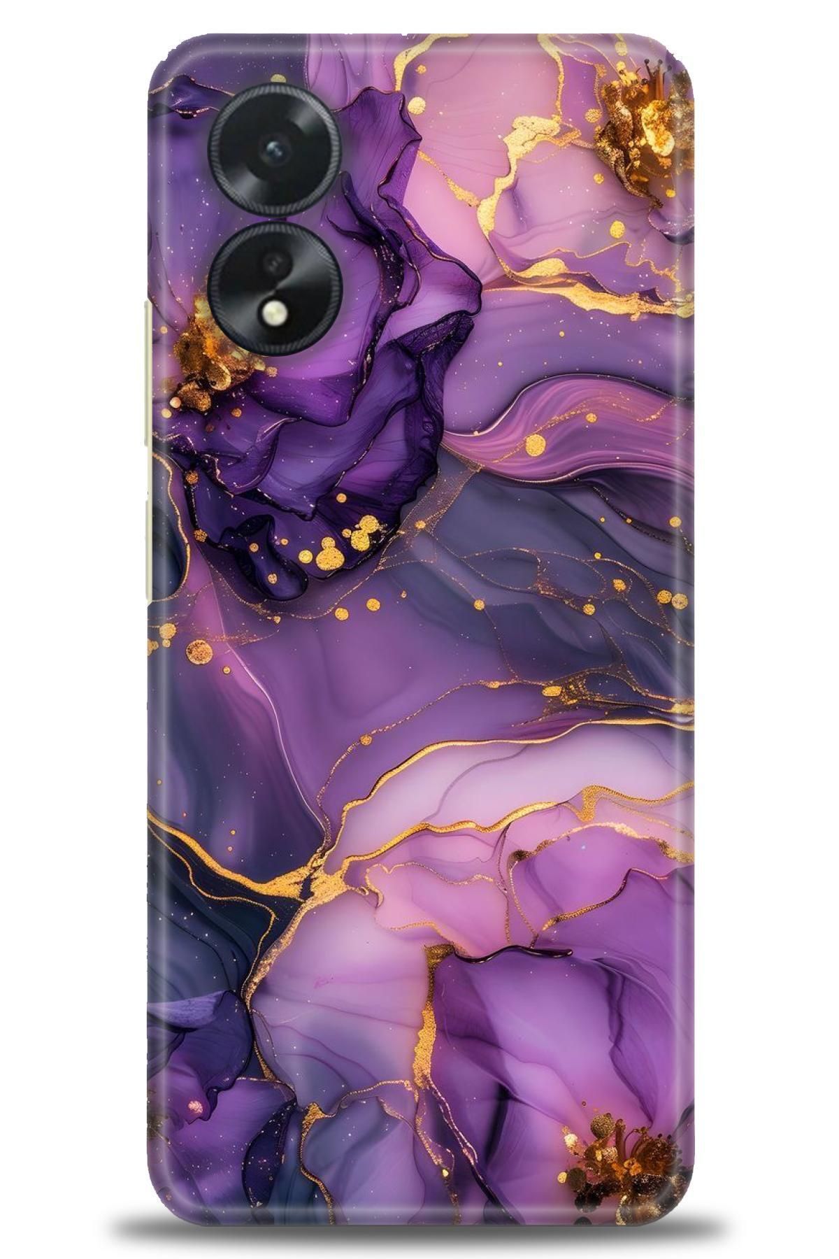 OPPO A38 İle Uyumlu HD Baskılı Desenli Silikon Kılıf - 2879