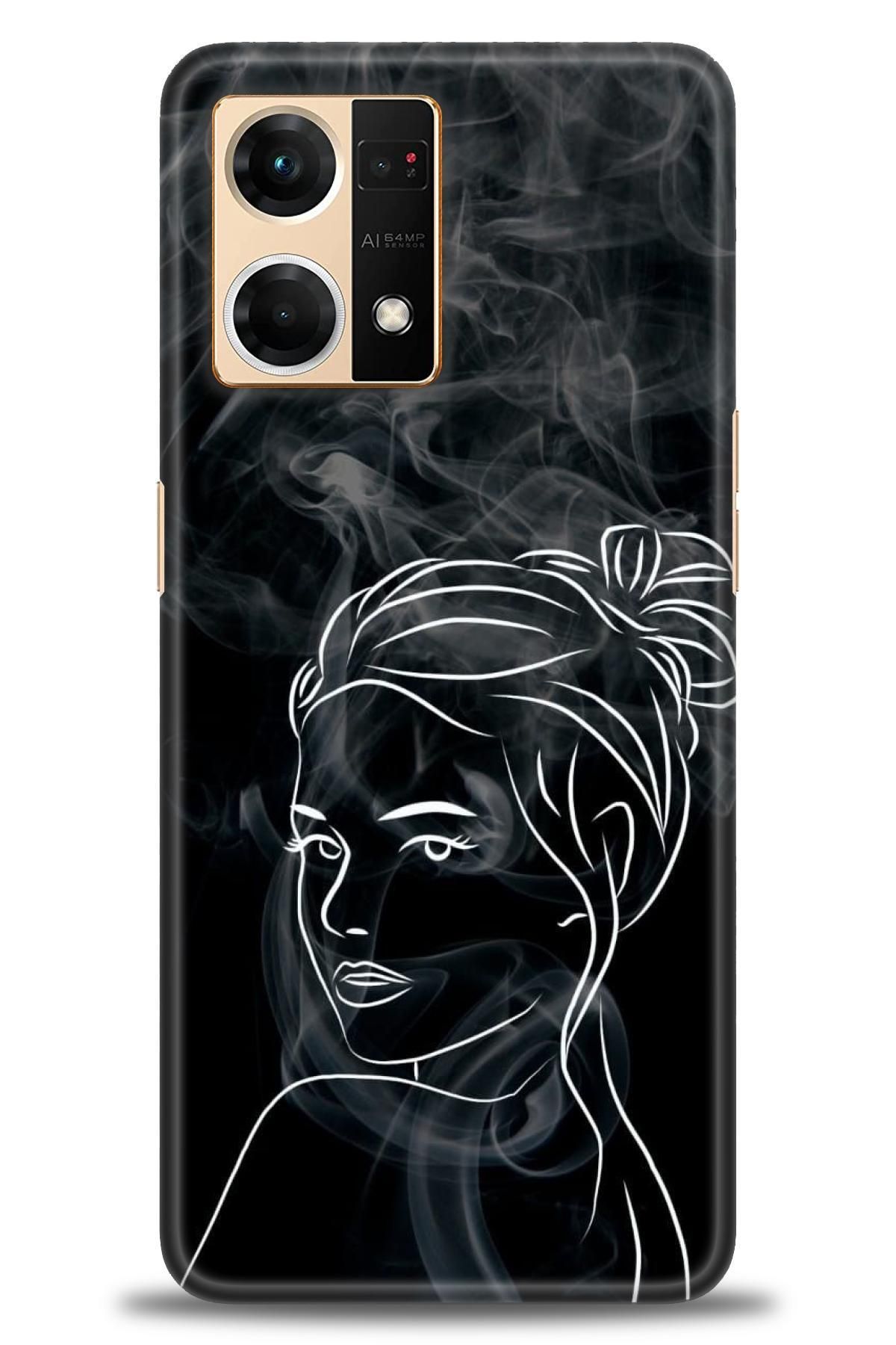 OPPO Reno 7 İle Uyumlu HD Baskılı Silikon Kılıf / ÖzelSeri Oppo - 2140