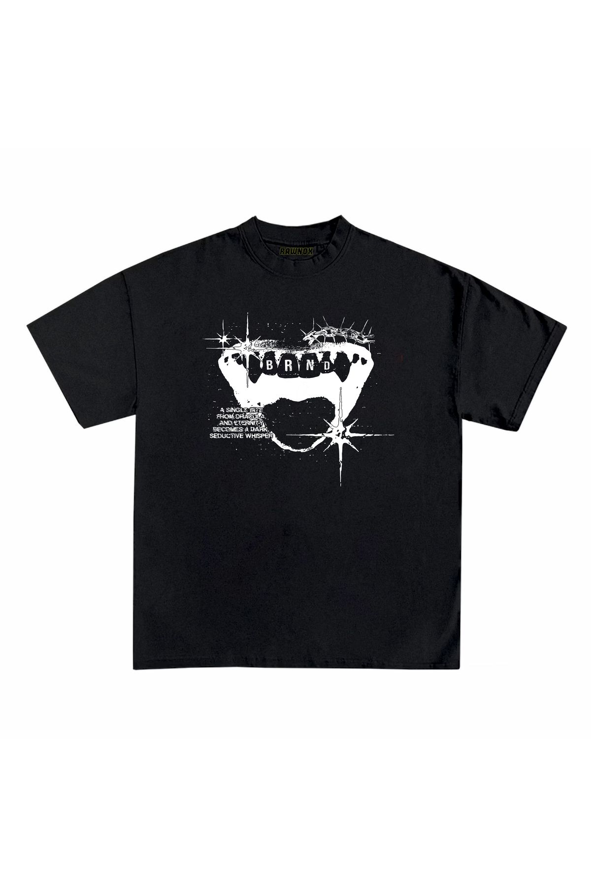 RawNox Unisex Bol Kalıp RawNox Özel Koleksiyon Brnd Tshirt