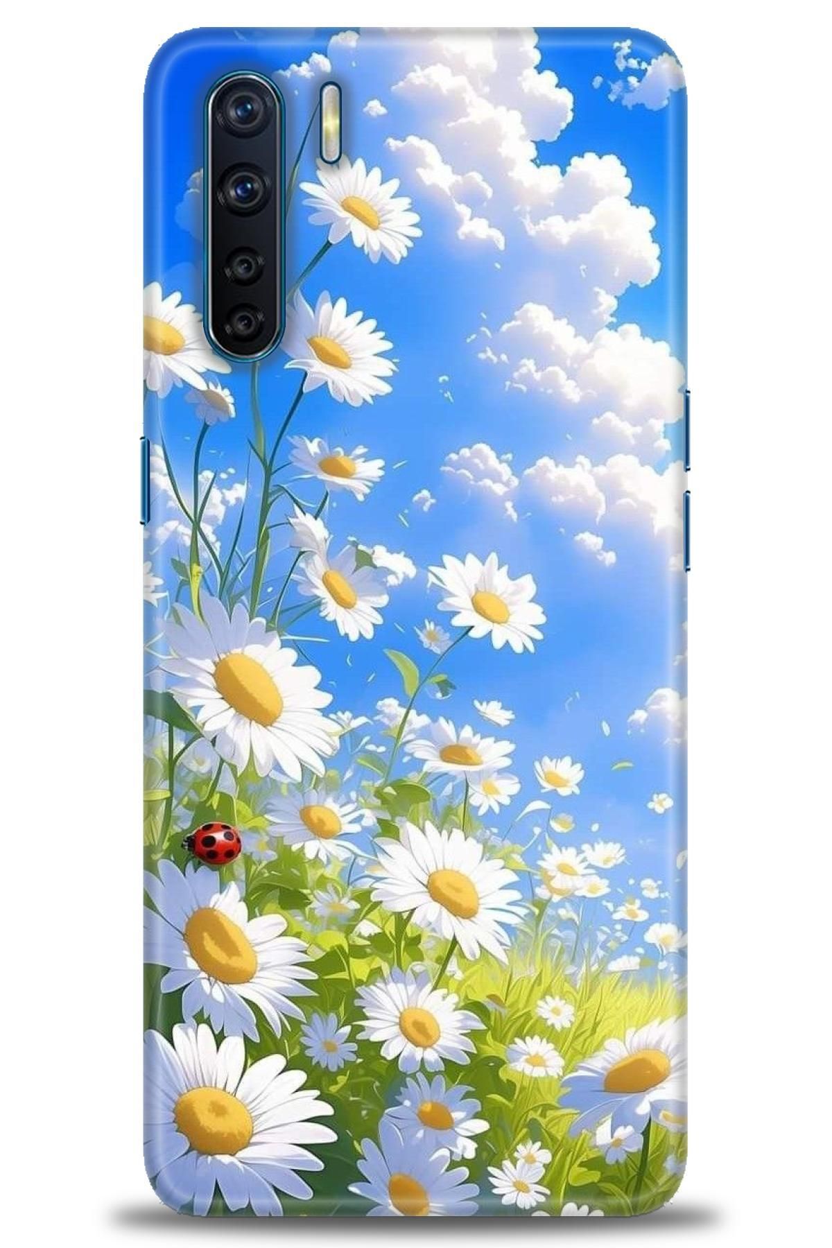 OPPO A91 / Reno 3 İle Uyumlu HD Baskılı Desenli Silikon Kılıf - 2243