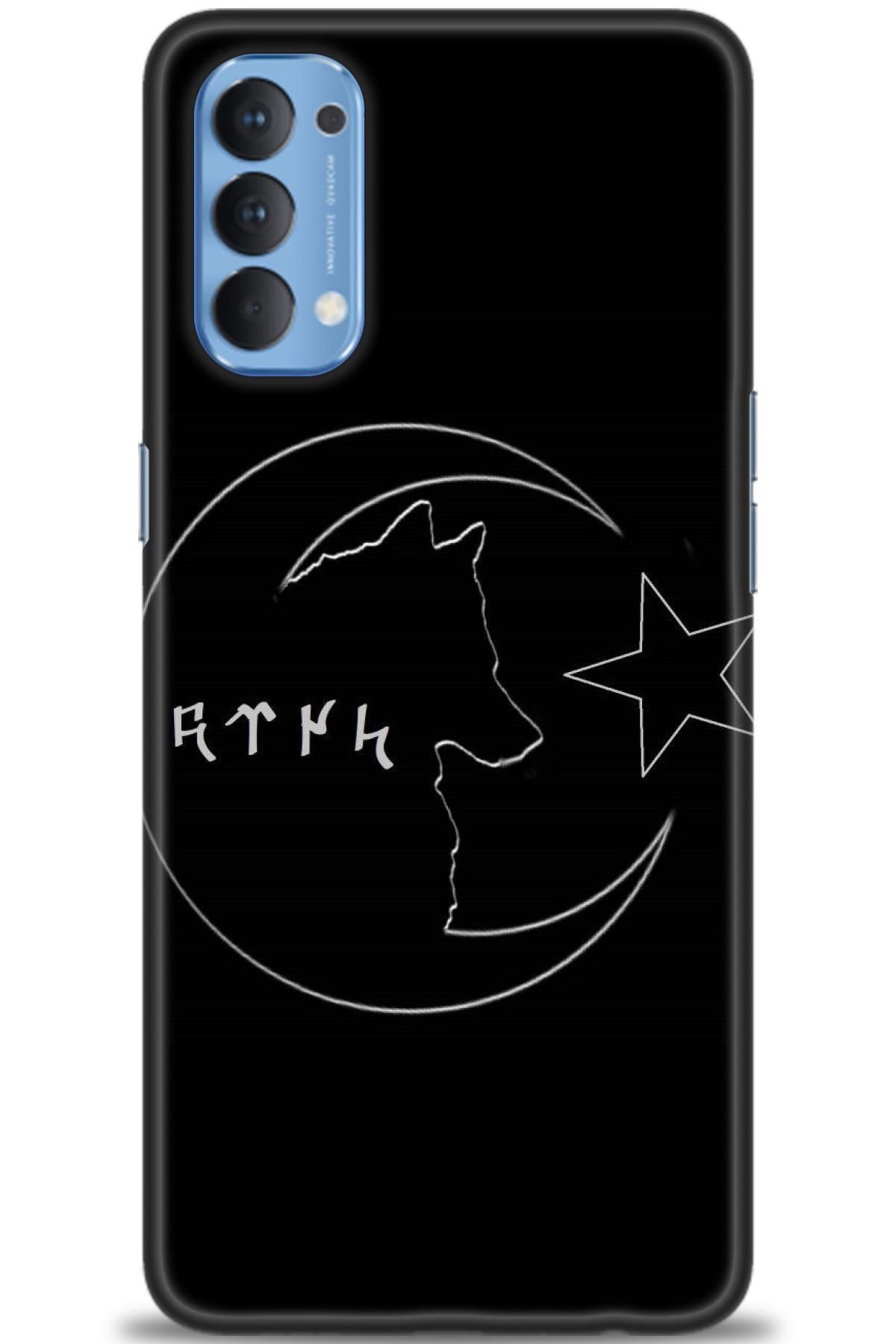 OPPO Reno 4 İle Uyumlu HD Baskılı Silikon Kılıf / ÖzelSeri Oppo - 2428