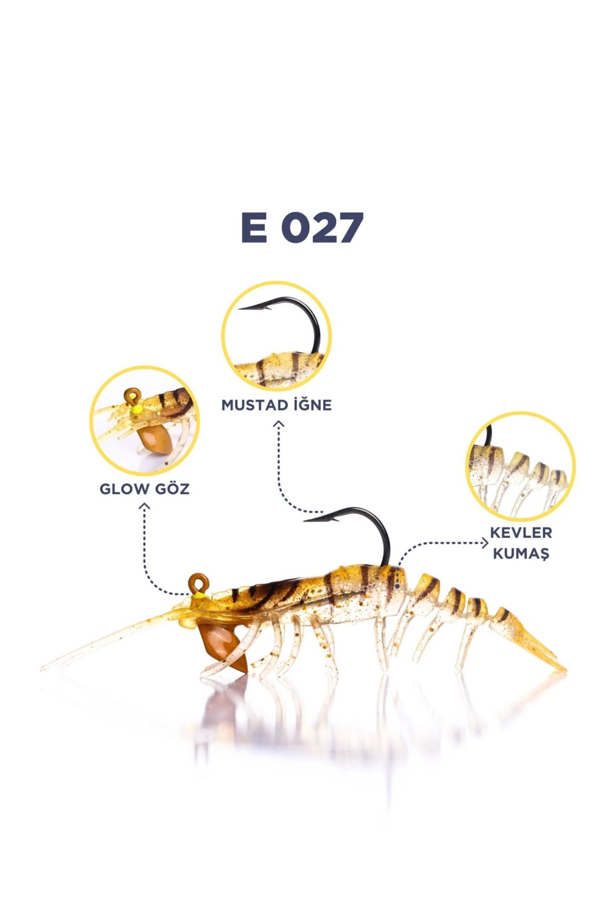 Caretta SAKURA SHRIMP 6,5G 76Mm E 027