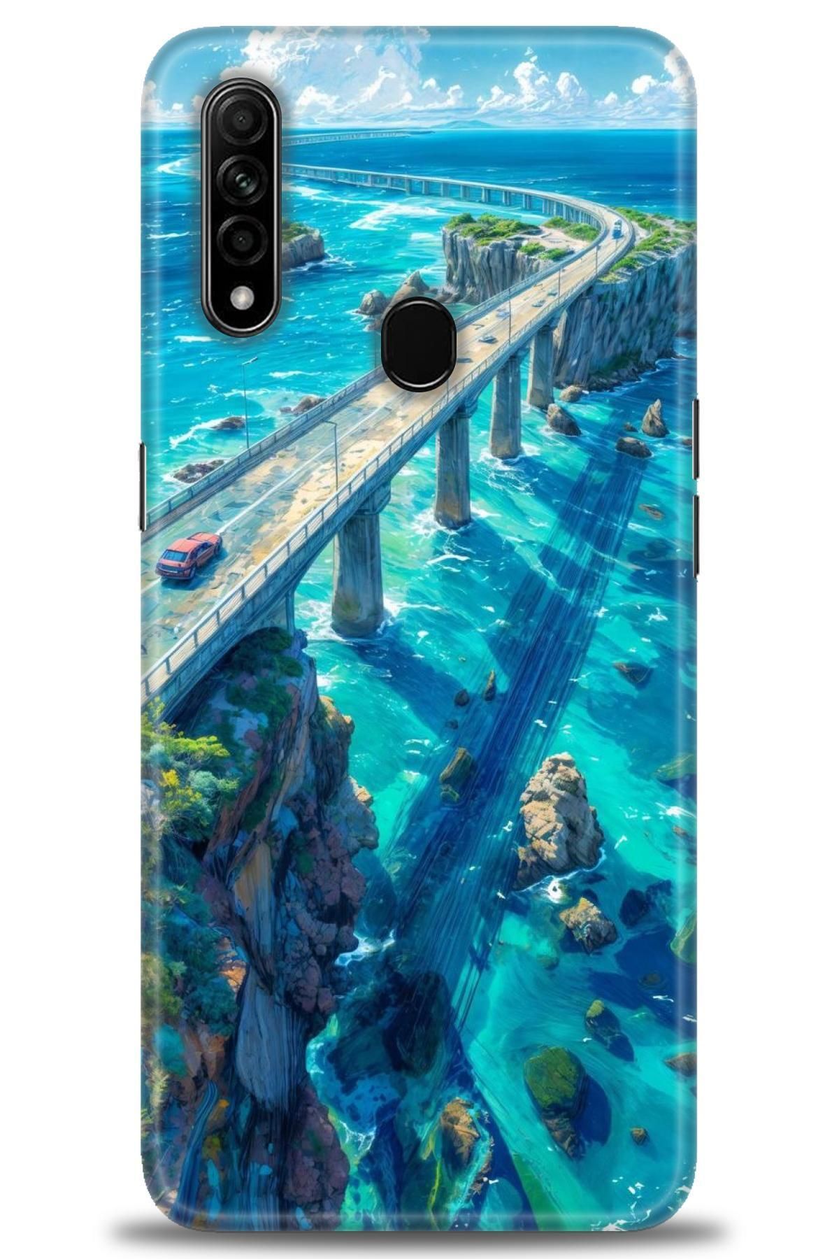 OPPO A31 İle Uyumlu HD Baskılı Desenli Silikon Kılıf - 2498