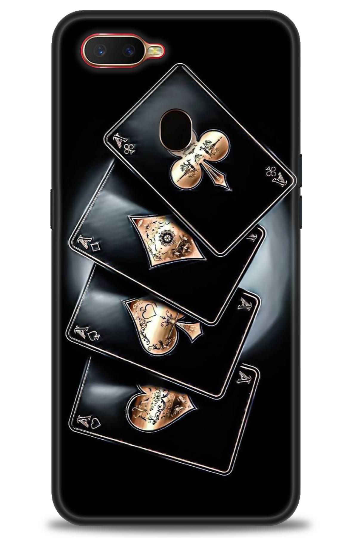 OPPO A12 İle Uyumlu HD Baskılı Desenli Silikon Kılıf - 2046
