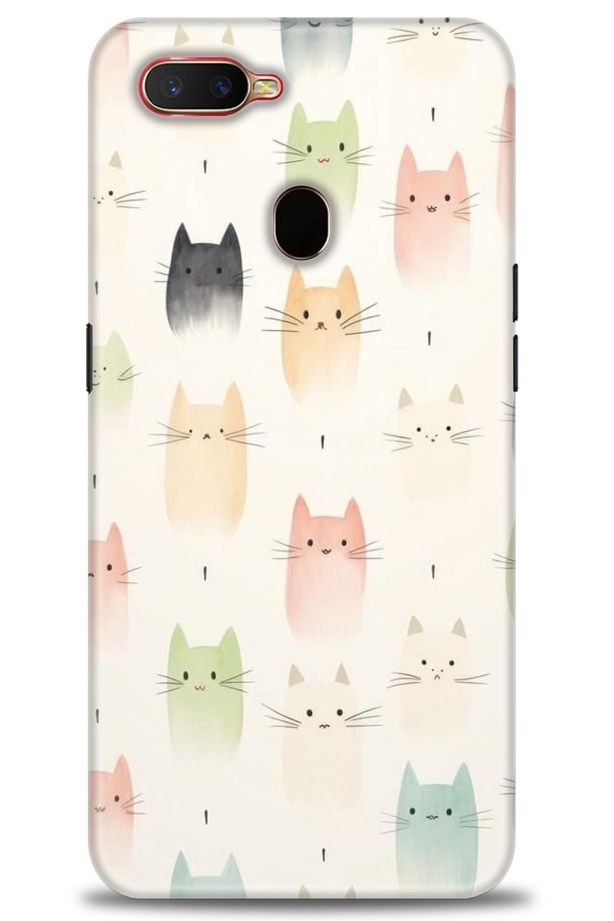 OPPO A12 İle Uyumlu HD Baskılı Desenli Silikon Kılıf - 2661