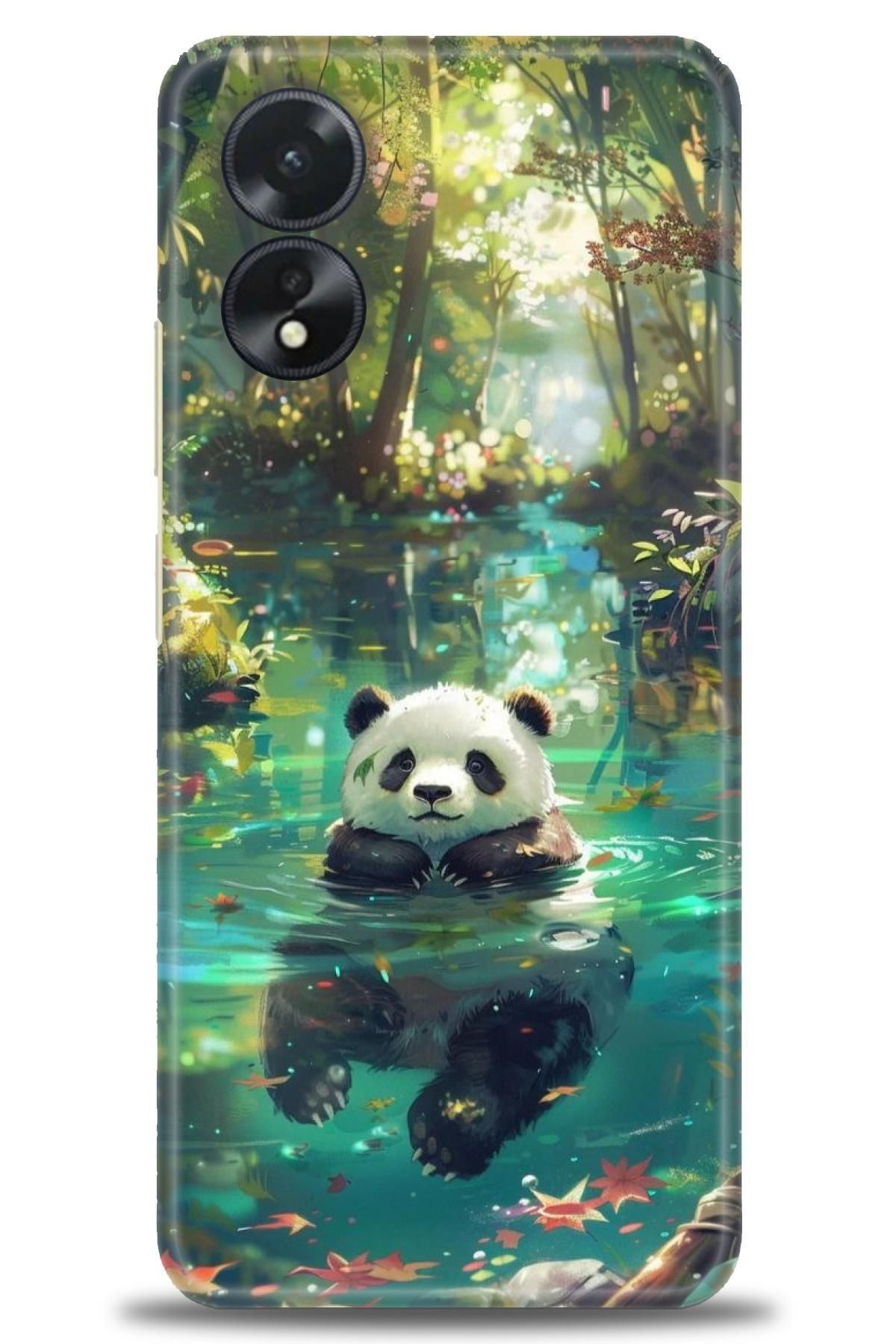 OPPO A38 İle Uyumlu HD Baskılı Desenli Silikon Kılıf - 2678