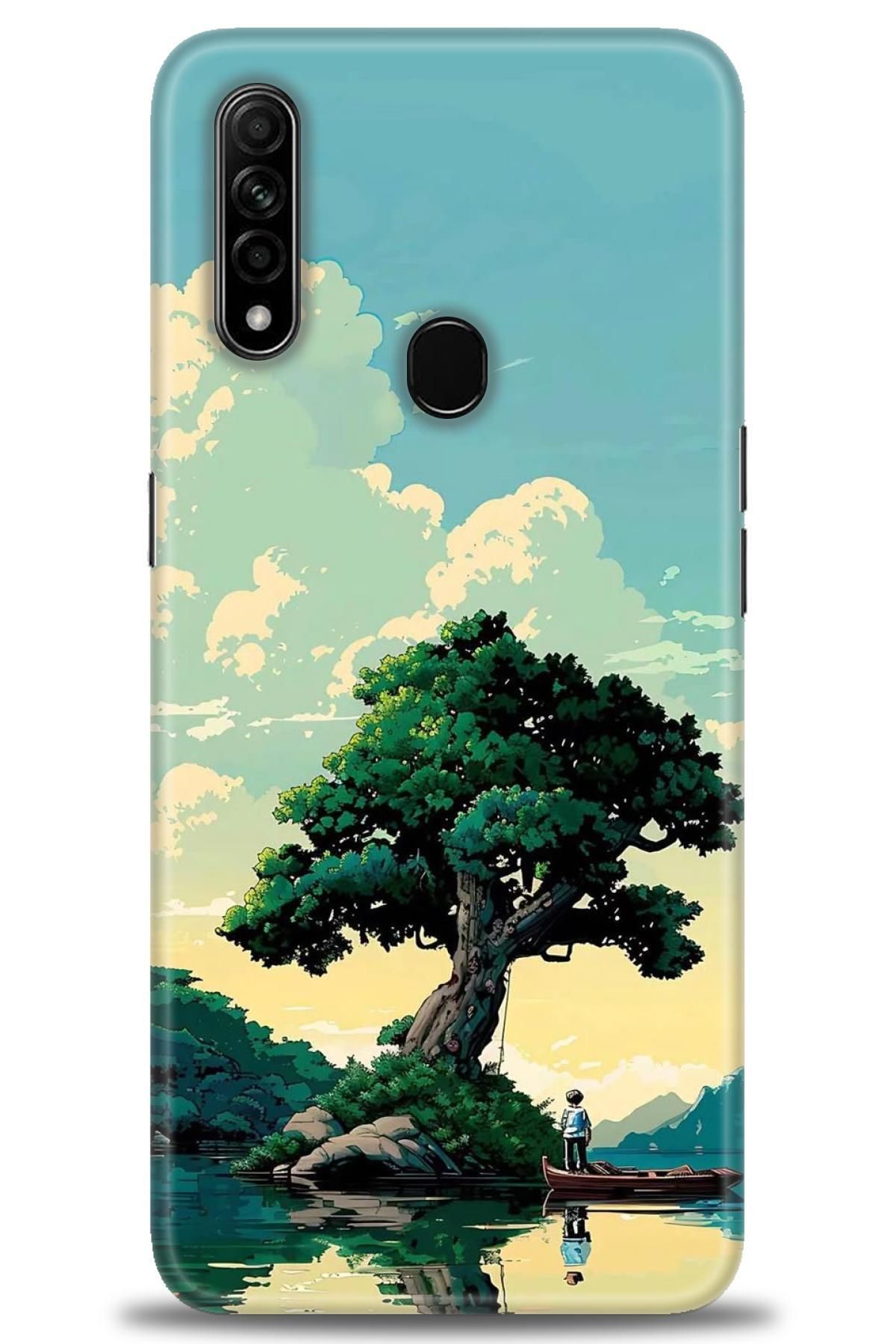 OPPO A31 İle Uyumlu HD Baskılı Desenli Silikon Kılıf - 2857