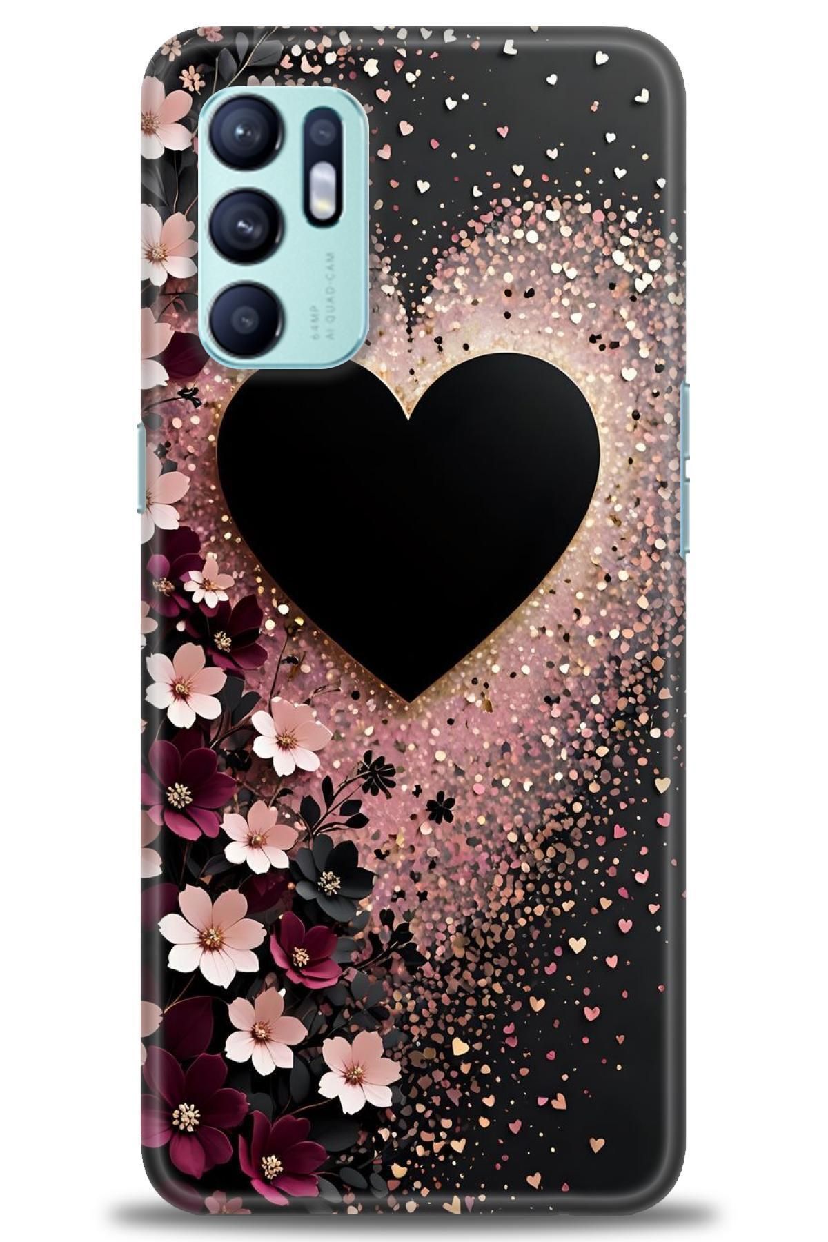 OPPO Reno 6 İle Uyumlu HD Baskılı Desenli Silikon Kılıf - 2889