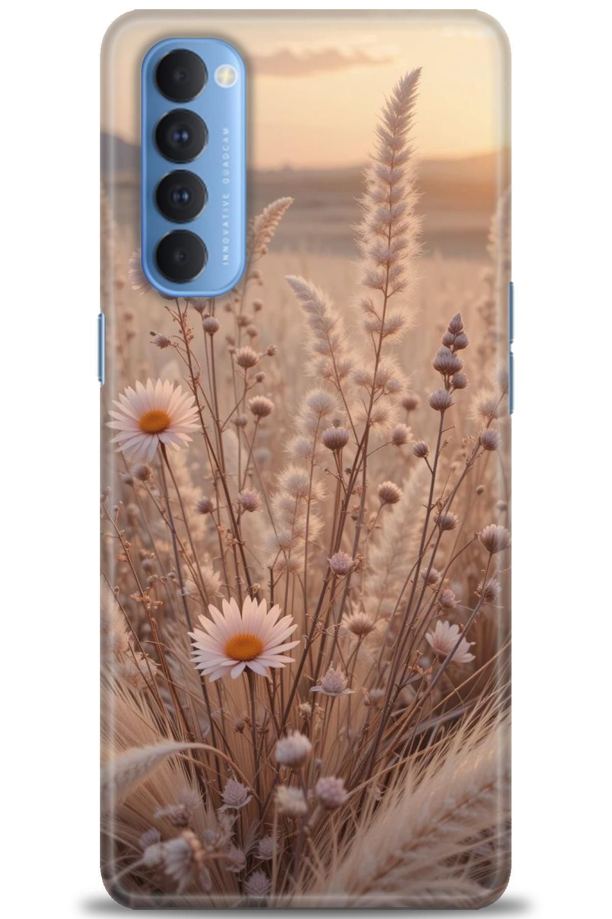 OPPO Reno 4 Pro İle Uyumlu HD Baskılı Desenli Silikon Kılıf - 2202