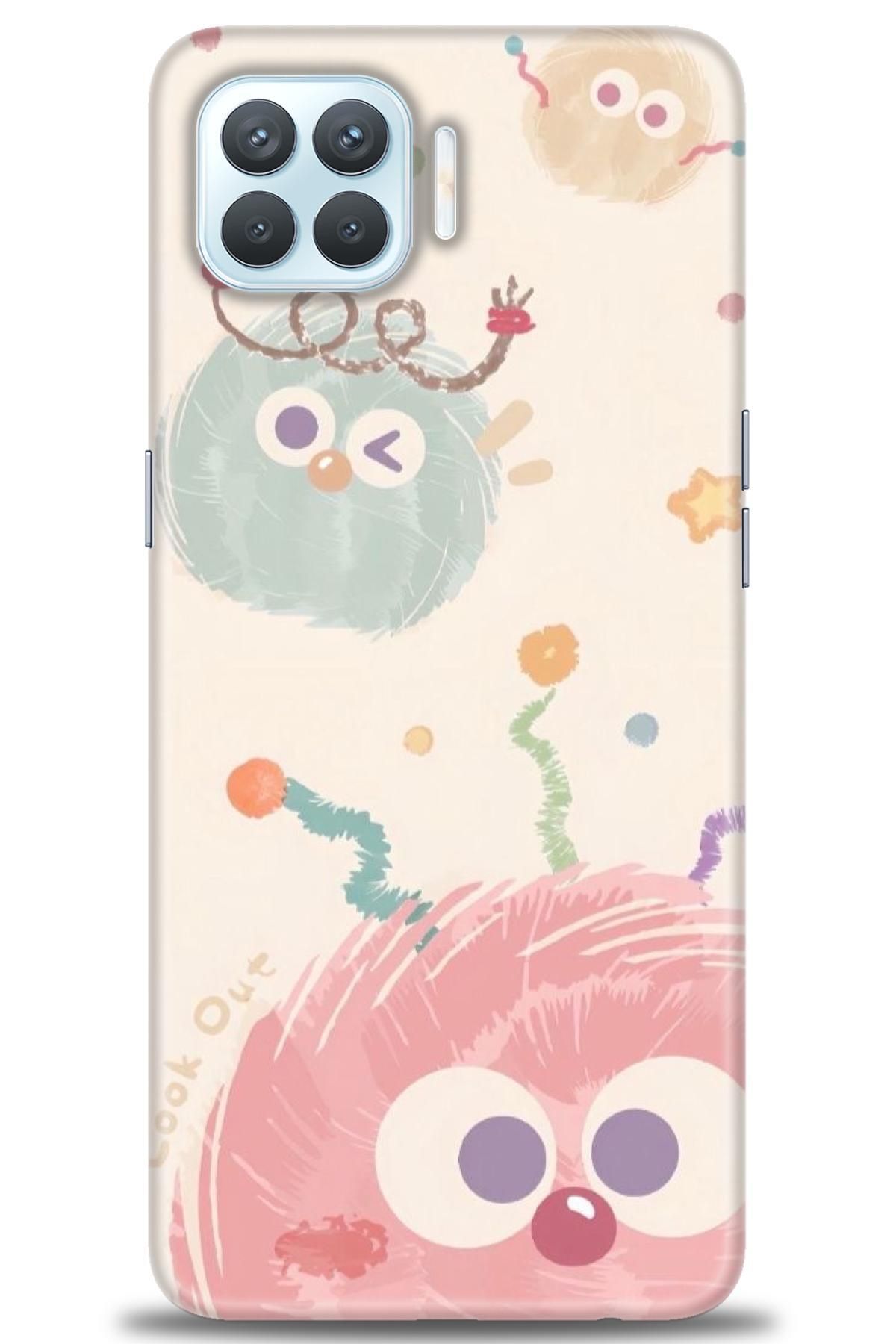OPPO A73 İle Uyumlu HD Baskılı Desenli Silikon Kılıf - 2876