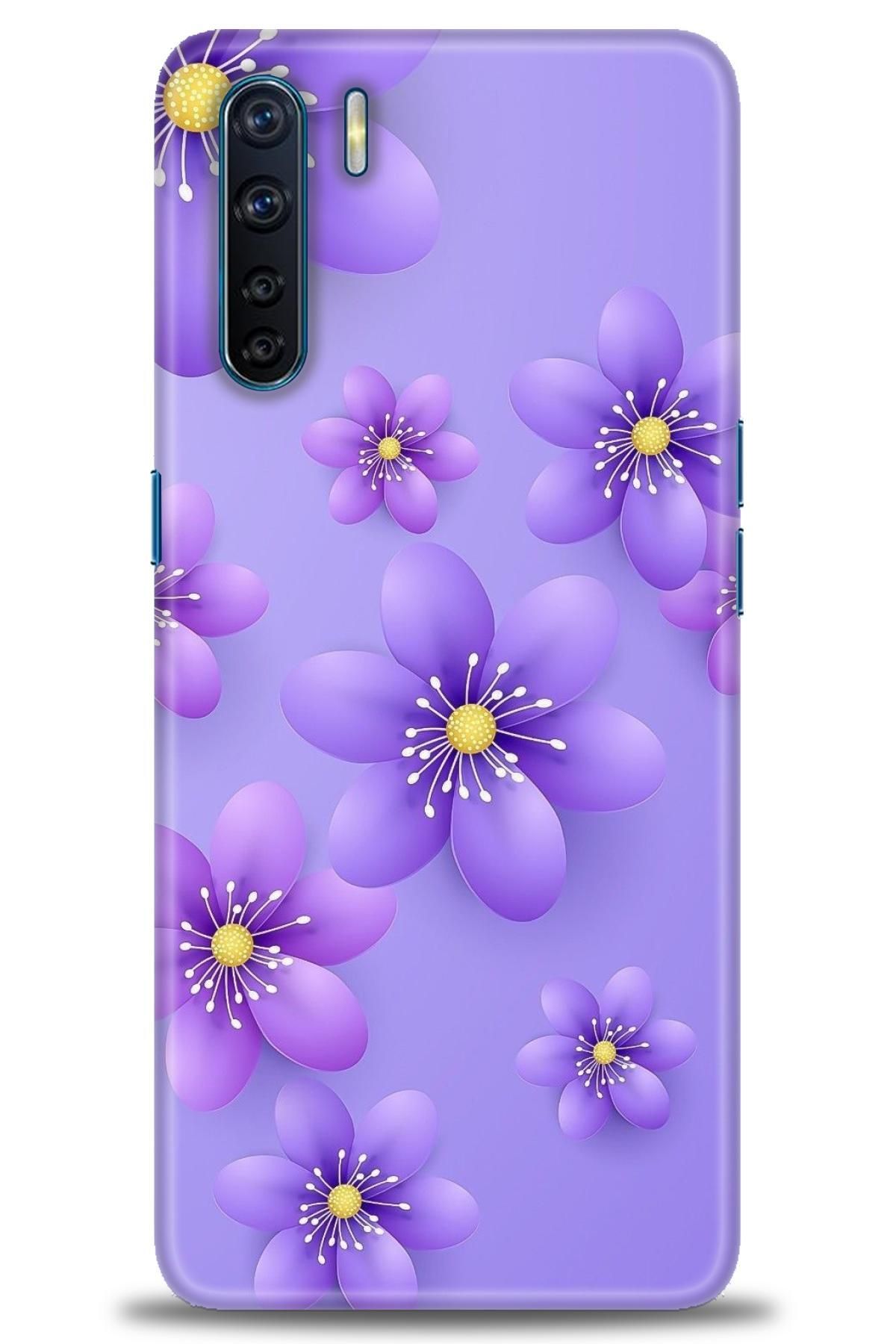 OPPO A91 / Reno 3 İle Uyumlu HD Baskılı Desenli Silikon Kılıf - 2141