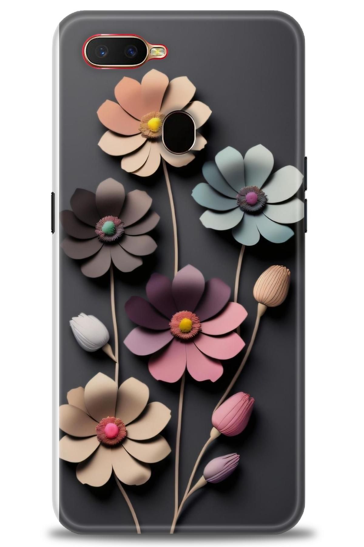 OPPO A12 İle Uyumlu HD Baskılı Desenli Silikon Kılıf - 2045