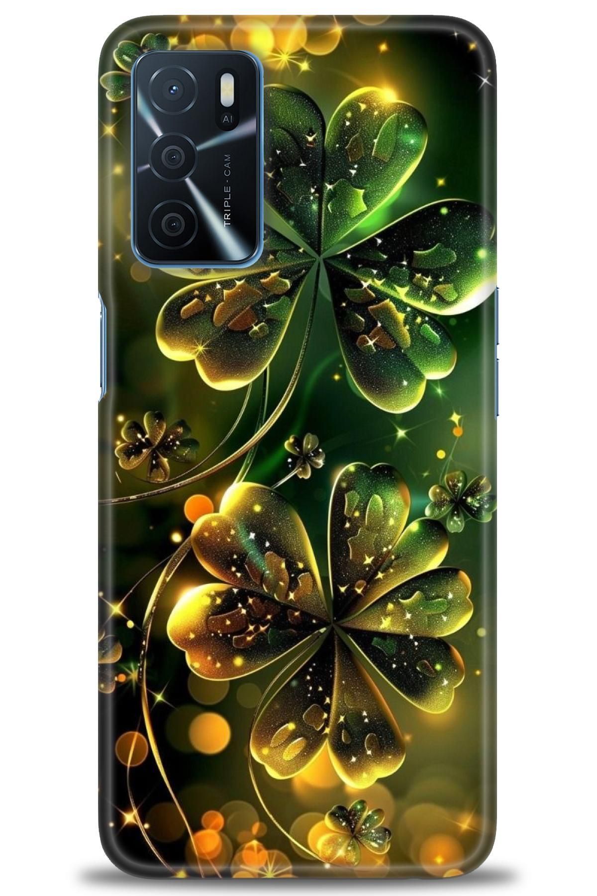 OPPO A16 / A55 İle Uyumlu HD Baskılı Desenli Silikon Kılıf - 2155