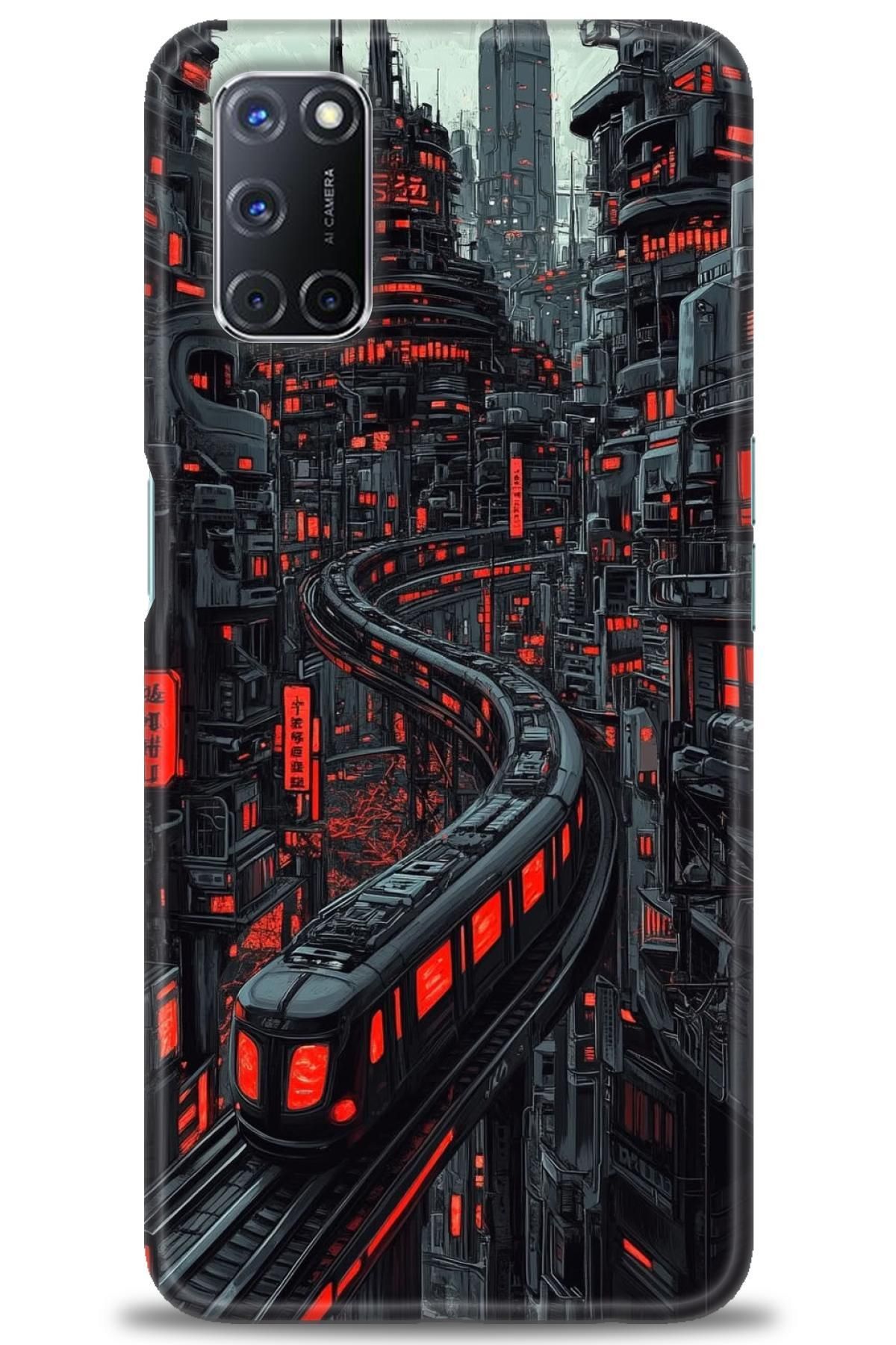 OPPO A52 / A72 / A92 İle Uyumlu HD Baskılı Desenli Silikon Kılıf - 2787