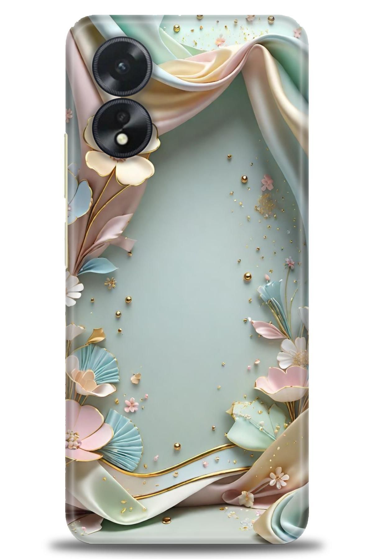 OPPO A38 İle Uyumlu HD Baskılı Desenli Silikon Kılıf - 2584