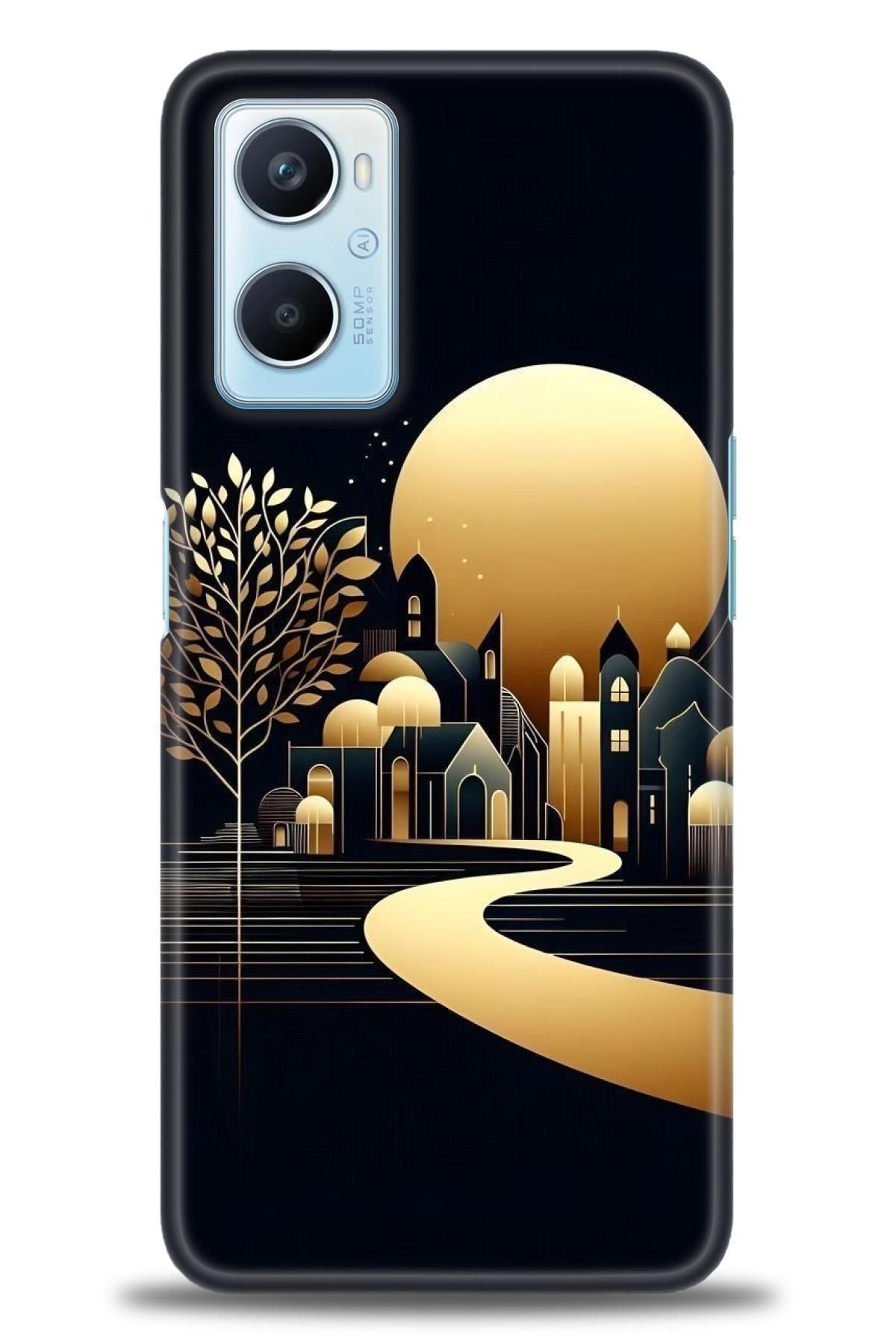 OPPO A96 4G / A36 İle Uyumlu HD Baskılı Desenli Silikon Kılıf - 2996
