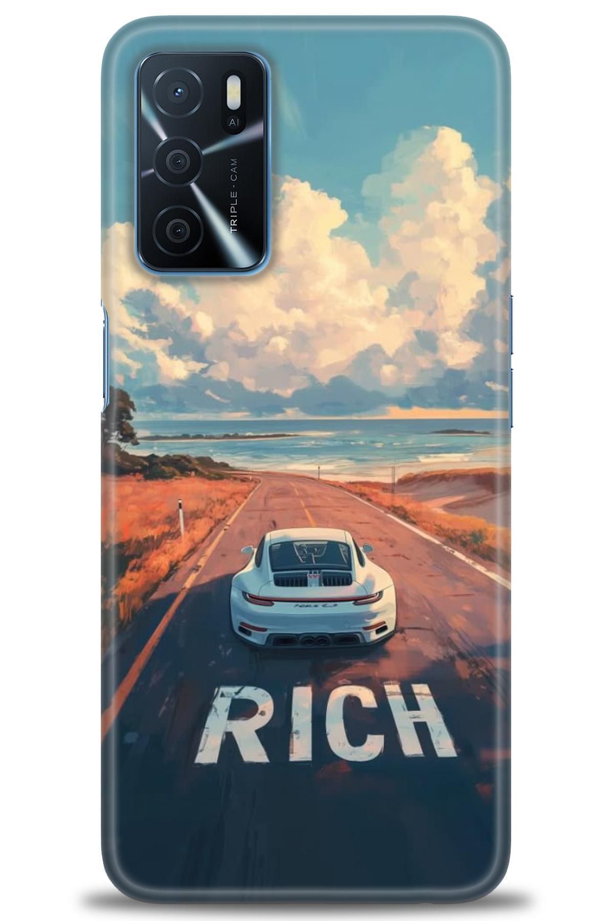 OPPO A16 / A55 İle Uyumlu HD Baskılı Desenli Silikon Kılıf - 2686
