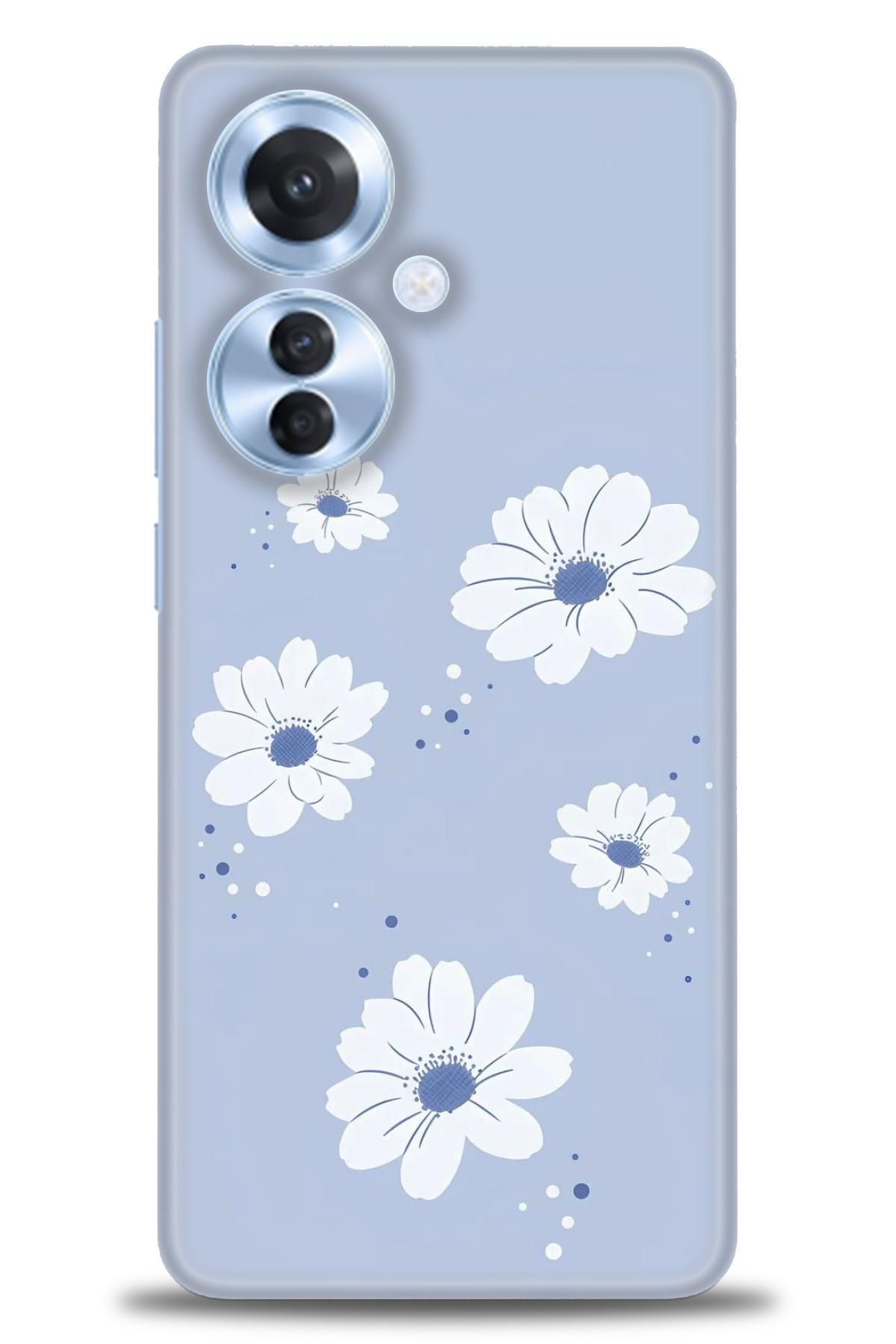 OPPO Reno 11F İle Uyumlu HD Baskılı Desenli Silikon Kılıf - 2728