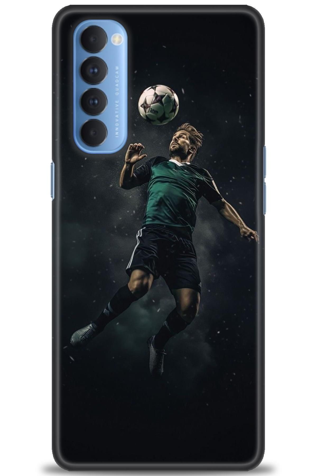 OPPO Reno 4 Pro İle Uyumlu HD Baskılı Desenli Silikon Kılıf - 2741