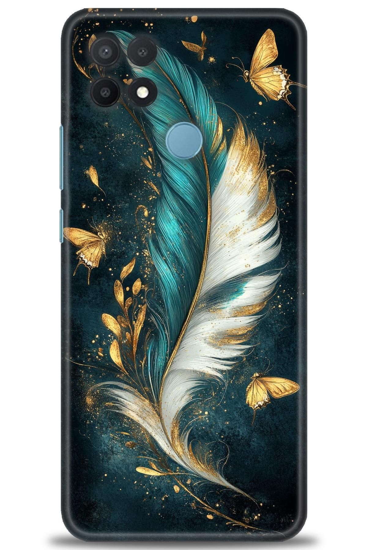 OPPO A15 / A15S İle Uyumlu HD Baskılı Desenli Silikon Kılıf - 2072