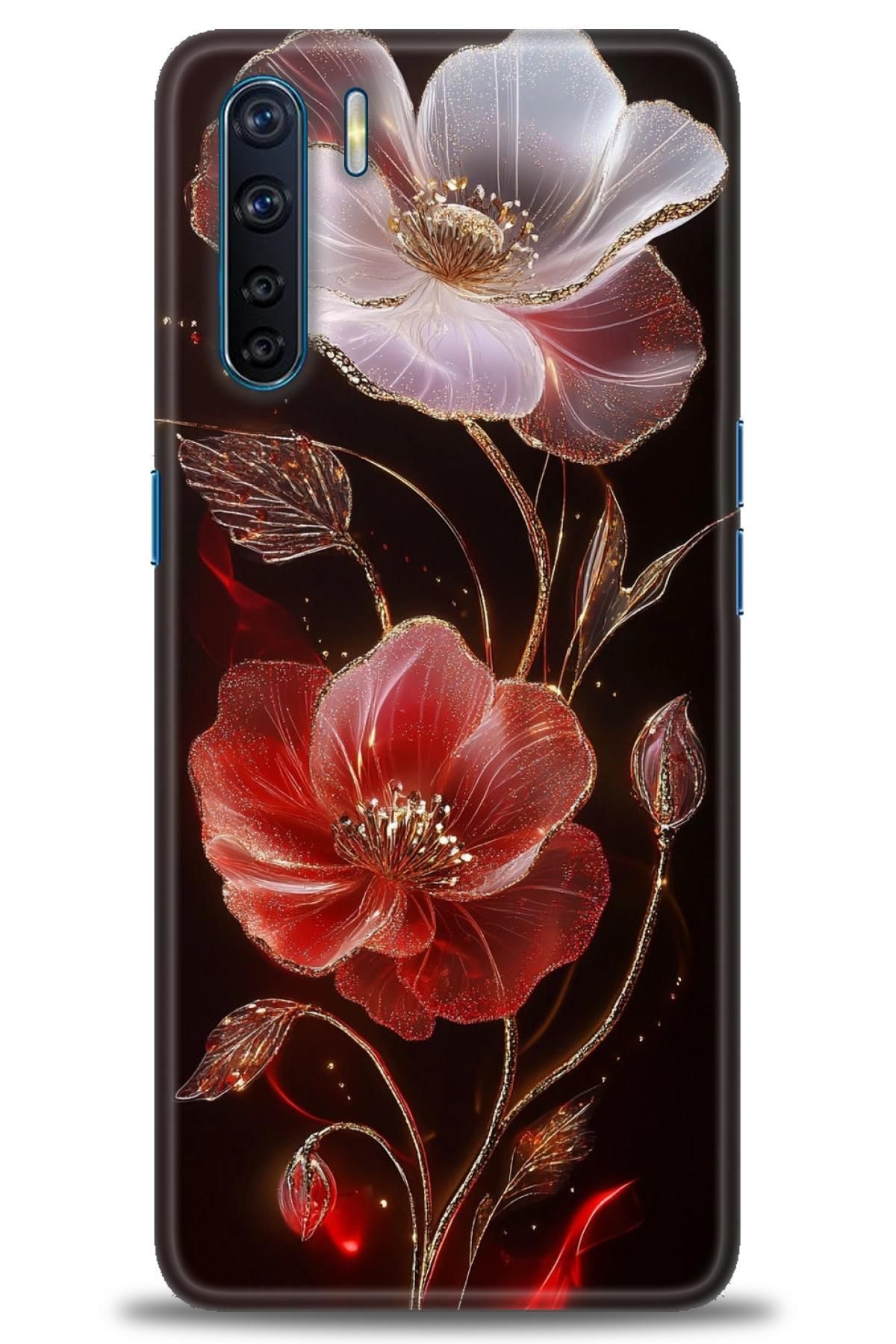 OPPO A91 / Reno 3 İle Uyumlu HD Baskılı Desenli Silikon Kılıf - 2064