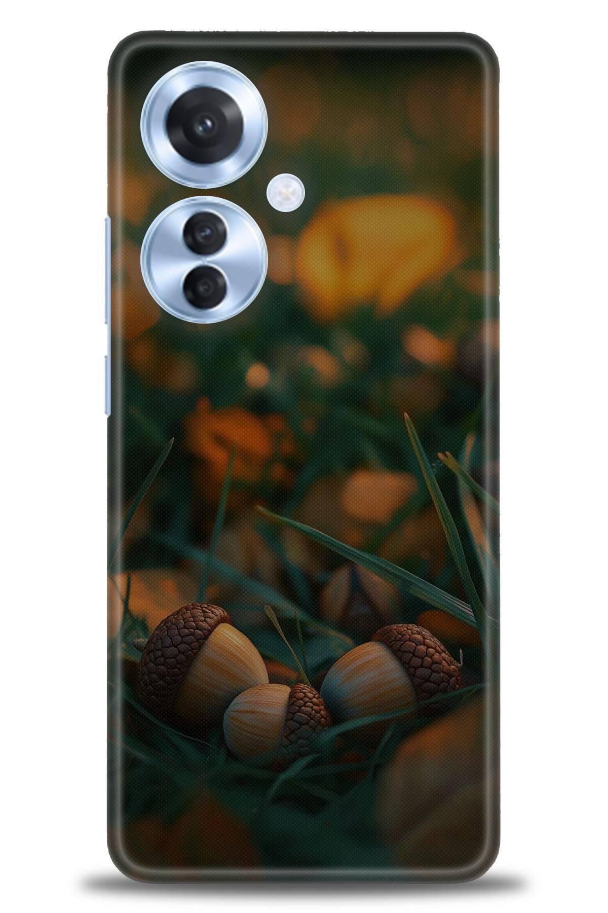 OPPO Reno 11F İle Uyumlu HD Baskılı Desenli Silikon Kılıf - 2766