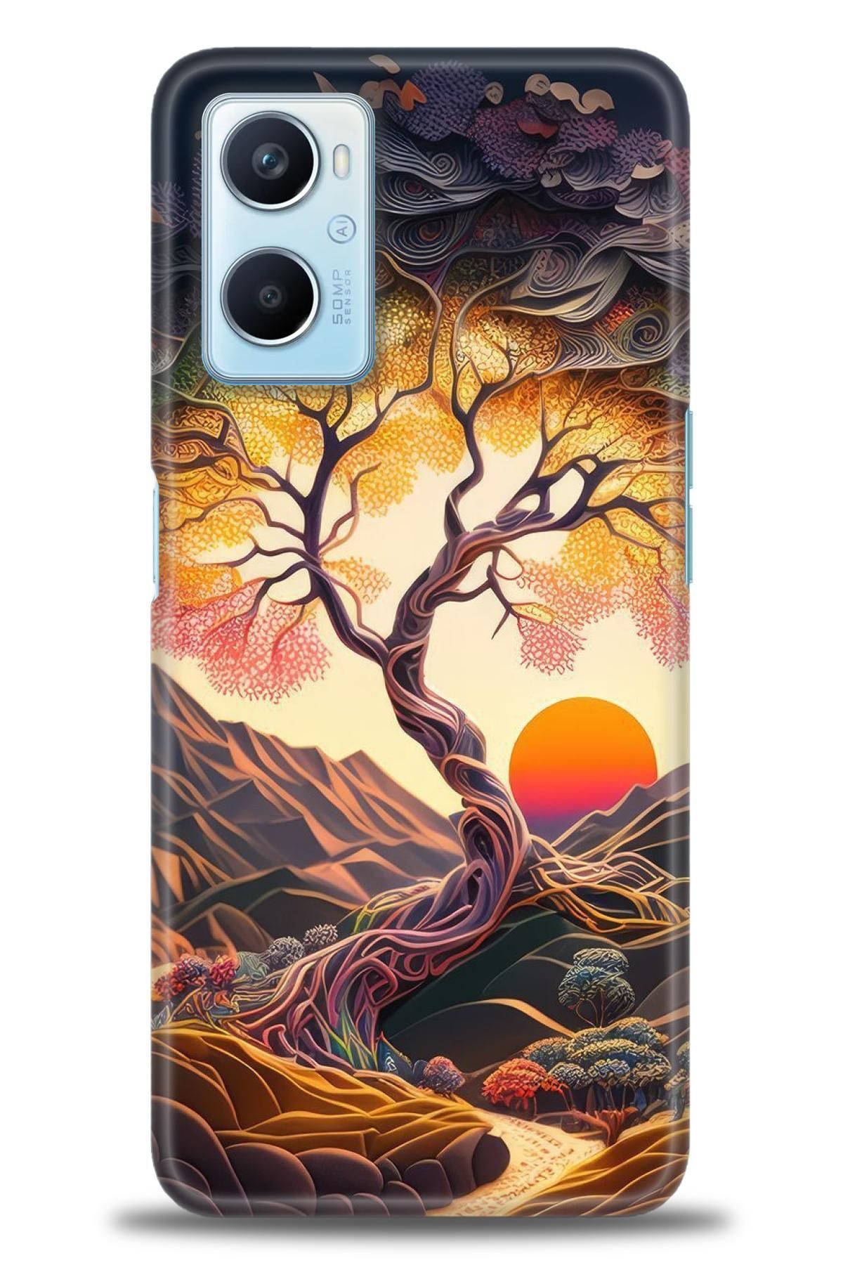 OPPO A96 4G / A36 İle Uyumlu HD Baskılı Desenli Silikon Kılıf - 2956