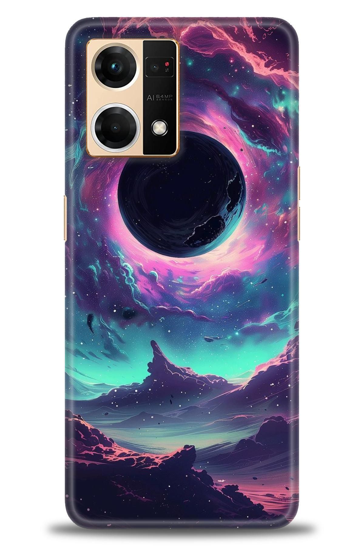 OPPO Reno 7 İle Uyumlu HD Baskılı Silikon Kılıf / ÖzelSeri Oppo - 2744