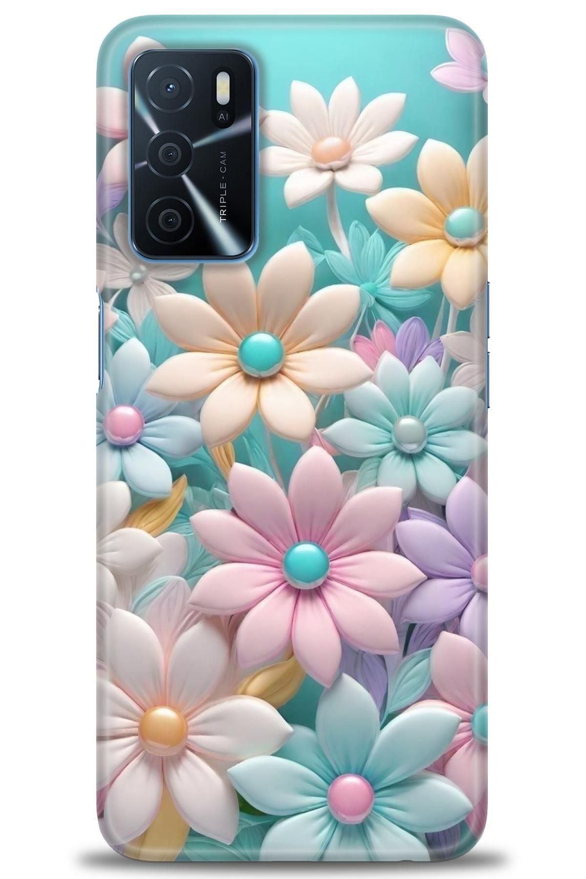 OPPO A16 / A55 İle Uyumlu HD Baskılı Desenli Silikon Kılıf - 2954
