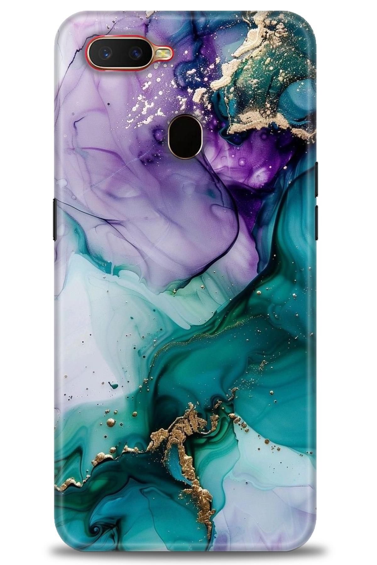 OPPO AX7 / A5S İle Uyumlu HD Baskılı Silikon Kılıf / ÖzelSeri Oppo - 2164