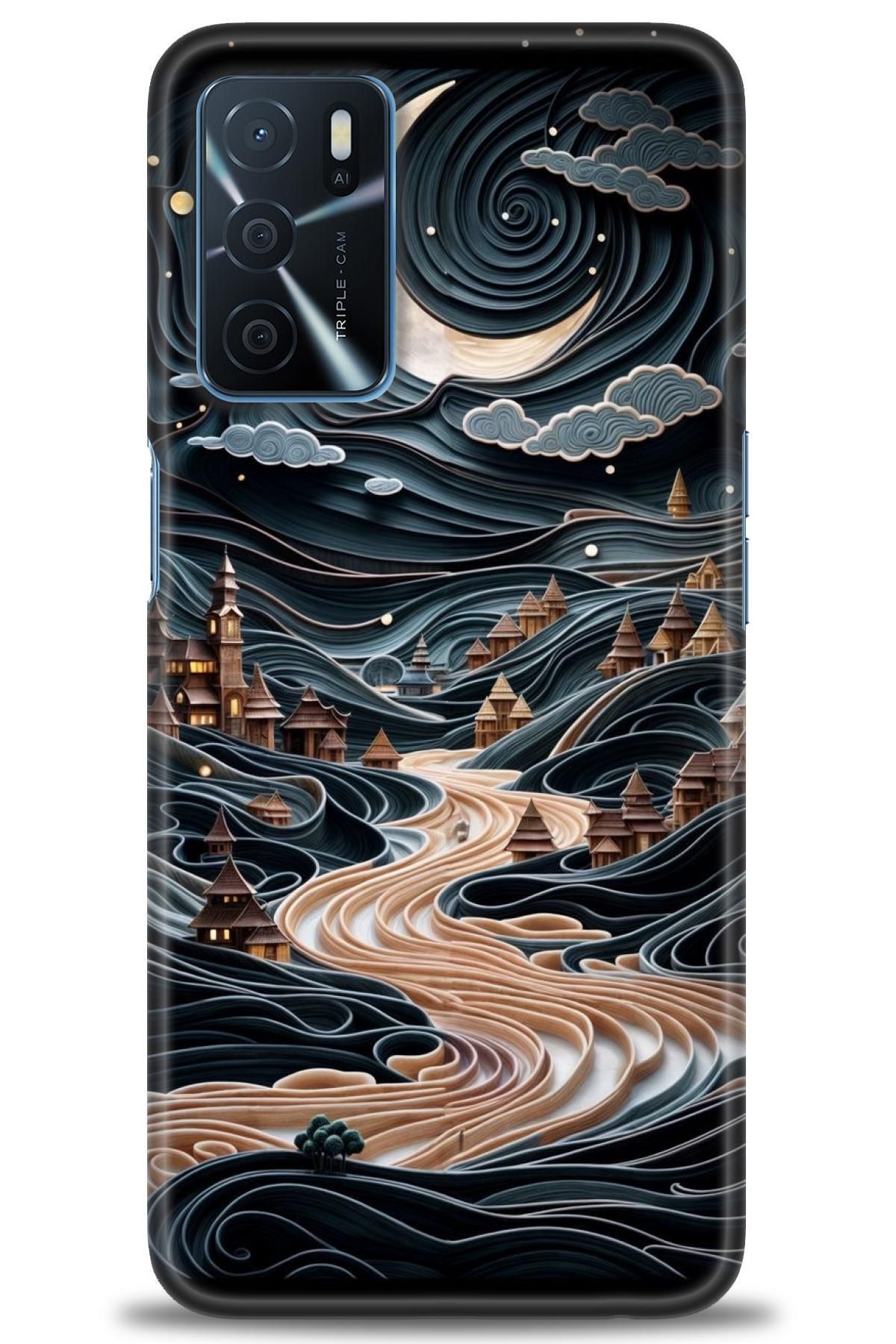 OPPO A16 / A55 İle Uyumlu HD Baskılı Silikon Kılıf / ÖzelSeri Oppo - 2957