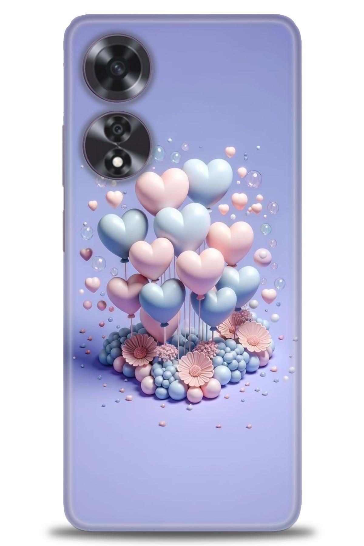 OPPO A60 İle Uyumlu HD Baskılı Desenli Silikon Kılıf - 2949