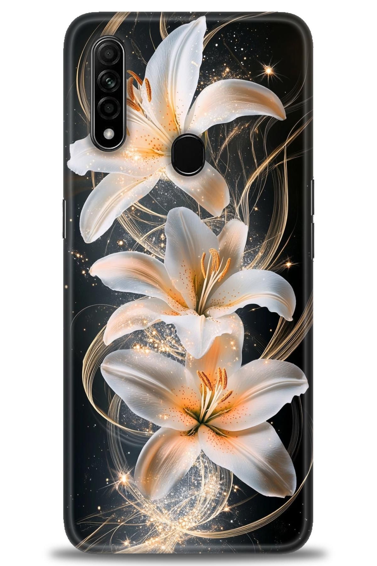 OPPO A31 İle Uyumlu HD Baskılı Desenli Silikon Kılıf - 2251